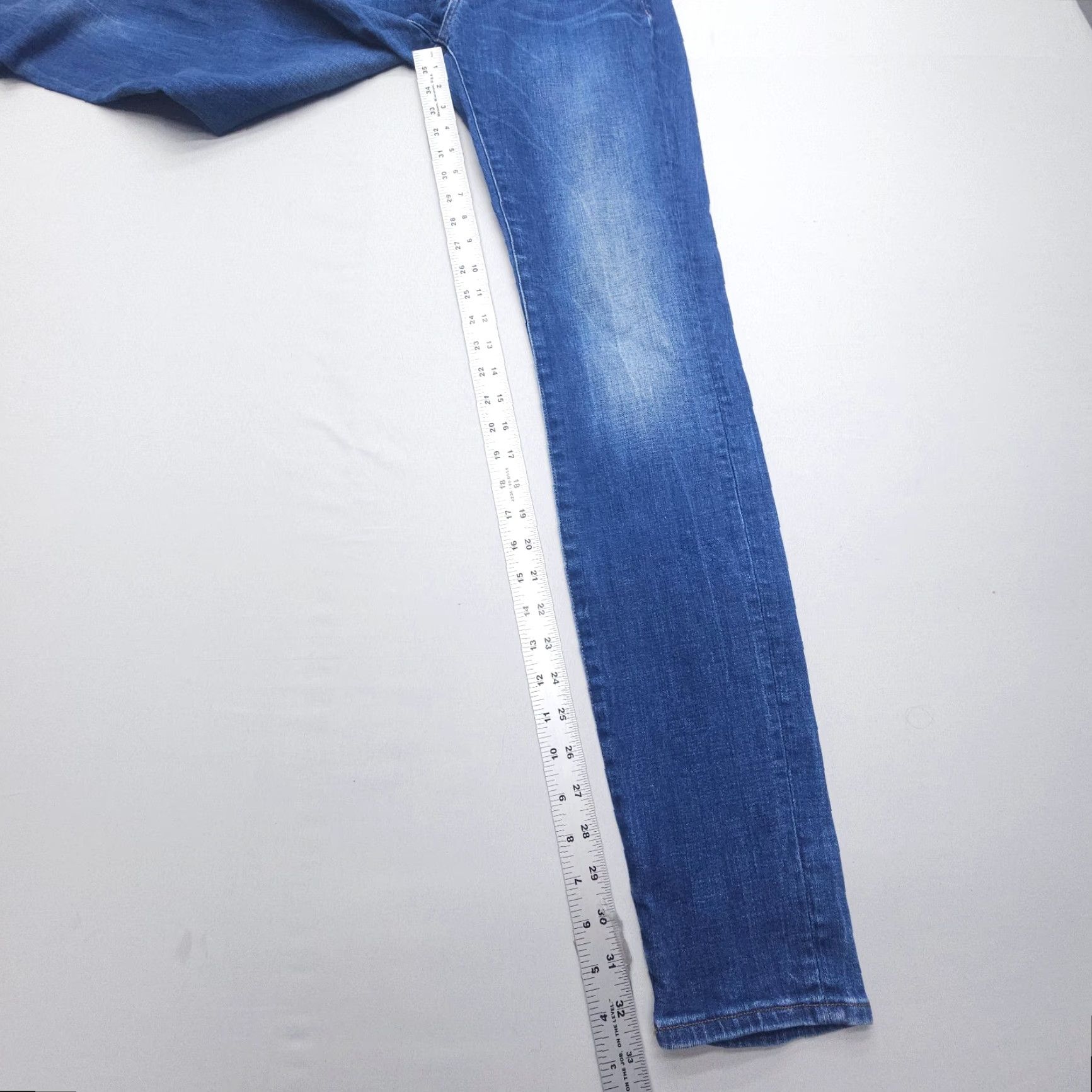 G-Star G-Star Raw 3301 Jeans - High Rise Skinny Denim - Women - Size 29 x 34 - Blue Stretch Cotton Blend - 5-Pocket - Vintage: No Size 29" - 5 Thumbnail