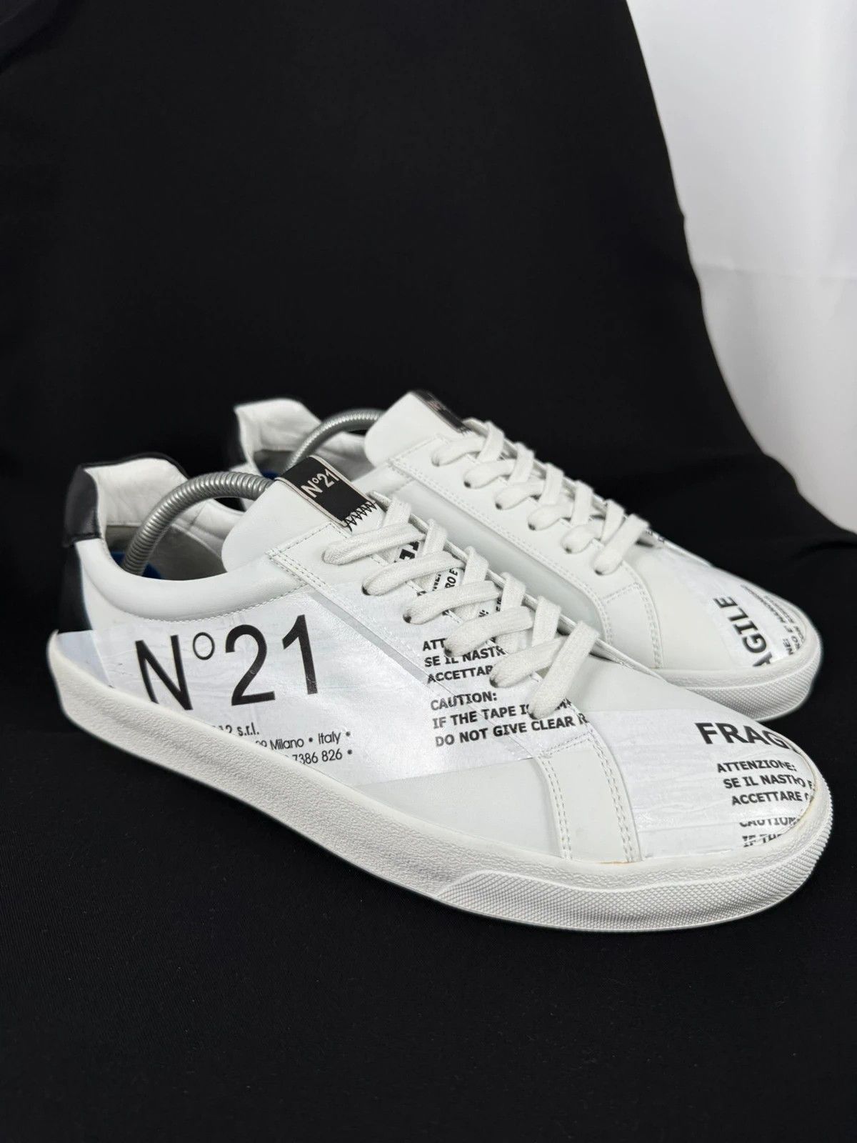 N21 N21 Italy Printed Sneakers Leather size 43 Size US 10 / EU 43 - 1 Thumbnail
