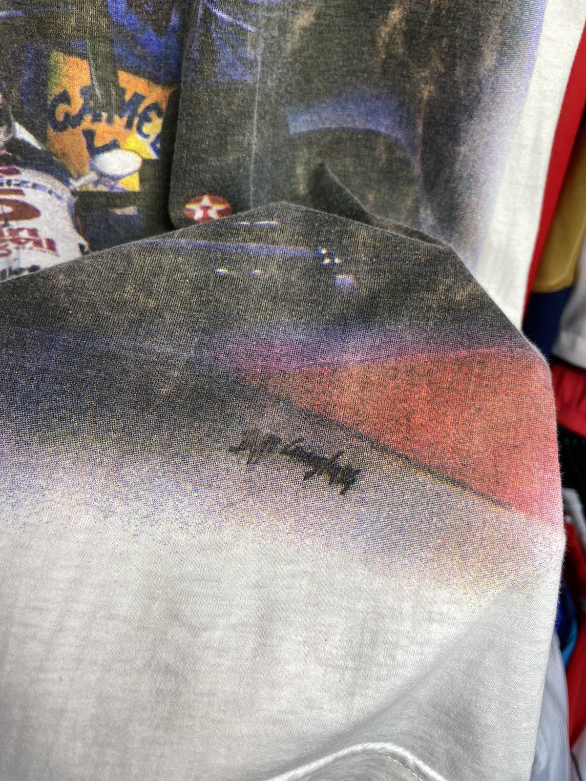 Vintage Rare vintage 1990s Formula 1 racing T-shirt Nigel Mansell Size US XL / EU 56 / 4 - 5 Thumbnail