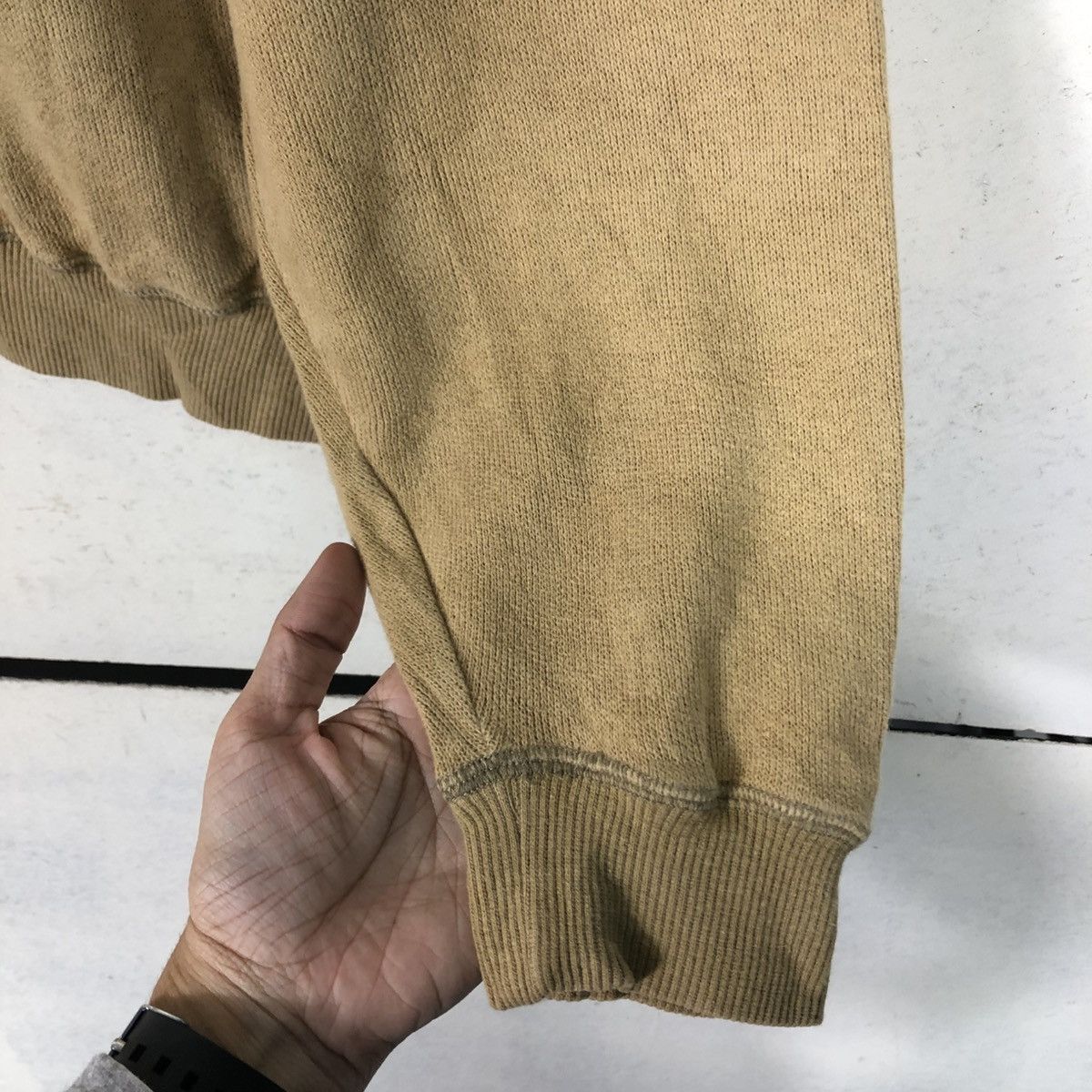 Japanese Brand 📌Vintage Sweatshirt Collar Catch On Single Pocket Size US L / EU 52-54 / 3 - 14 Thumbnail