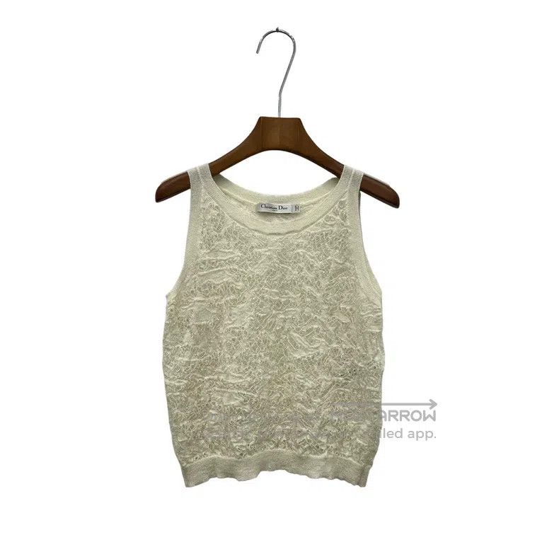 Dior Beige lace vest