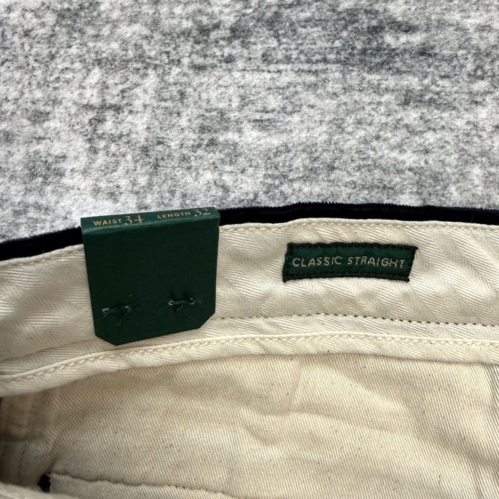 J.Crew J.CREW Pants Mens 34x32 Navy Corduroy Straight Chino Preppy Boots? No Size US 34 / EU 50 - 5 Thumbnail