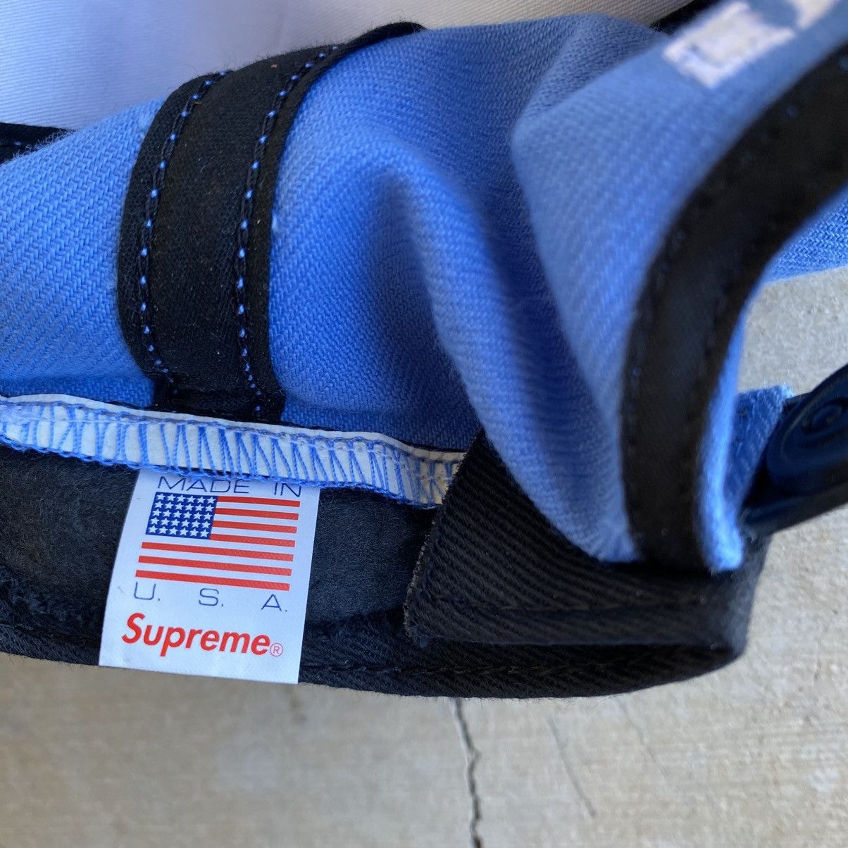 Supreme Supreme Pledge Allegiance Hat Snapback 6-Panel Blue 2017 Size ONE SIZE - 6 Thumbnail