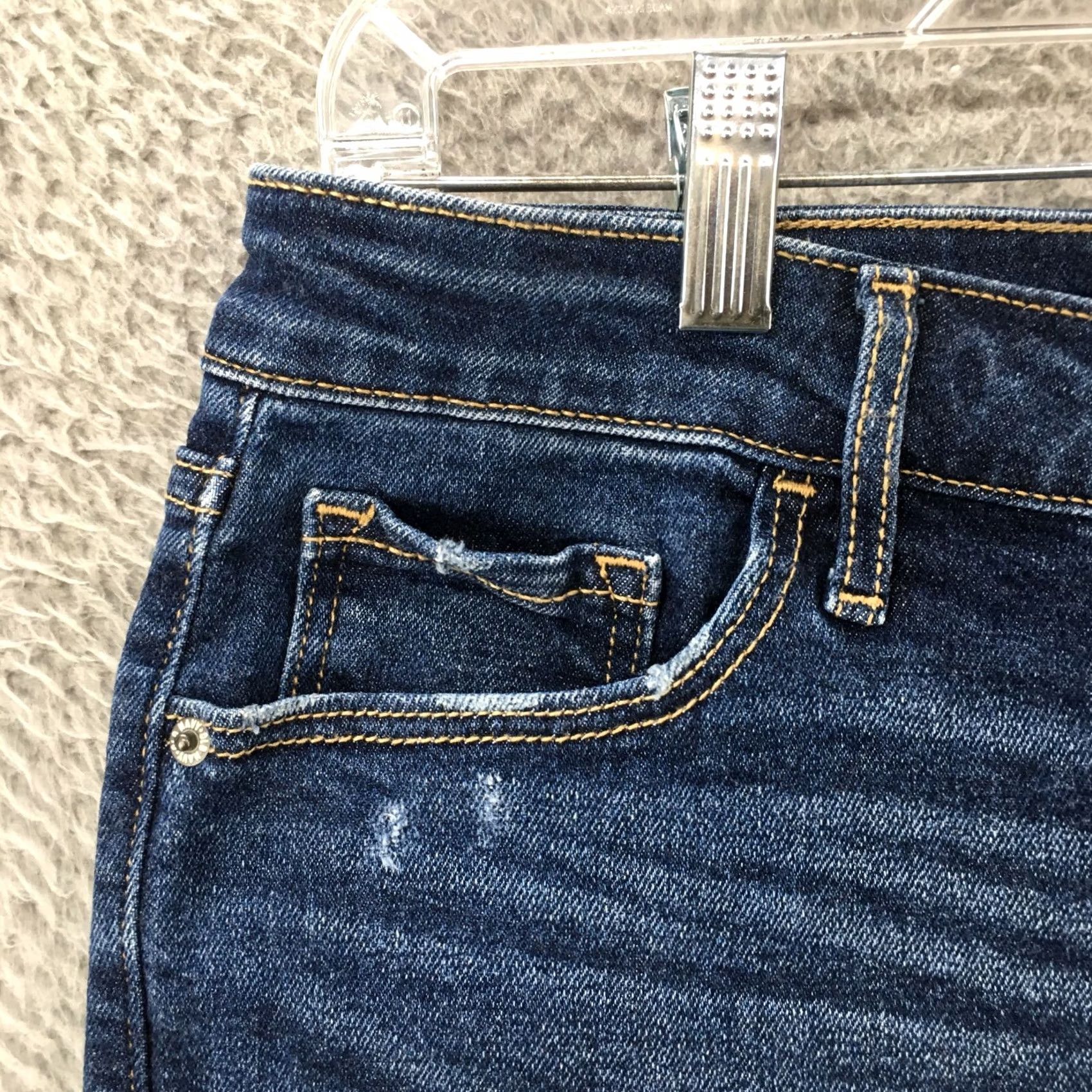Old Navy Old Navy Jeans Womens 12 Blue Denim High Rise Rockstar Super Skinny Jeans Mens? Size 34" / US 12 / IT 48 - 3 Thumbnail