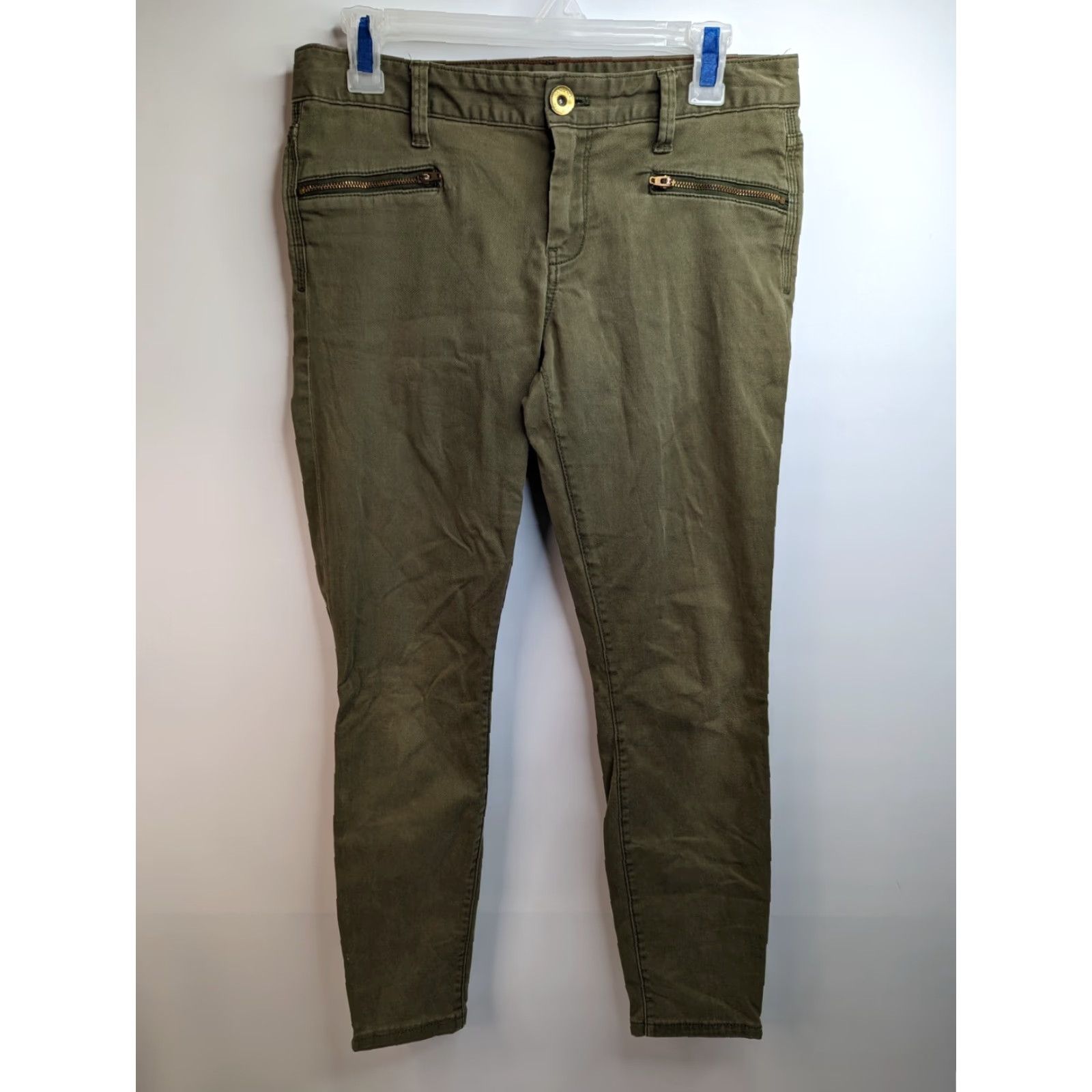 Banana Republic VINTAGE Banana Republic Women's Pine Corduroy Slim Ankle Pants 27P 32in Waist 25in Inseam Stretch Regular Mens Womens Girls Size 27" / US 4 / IT 40 - 2 Thumbnail