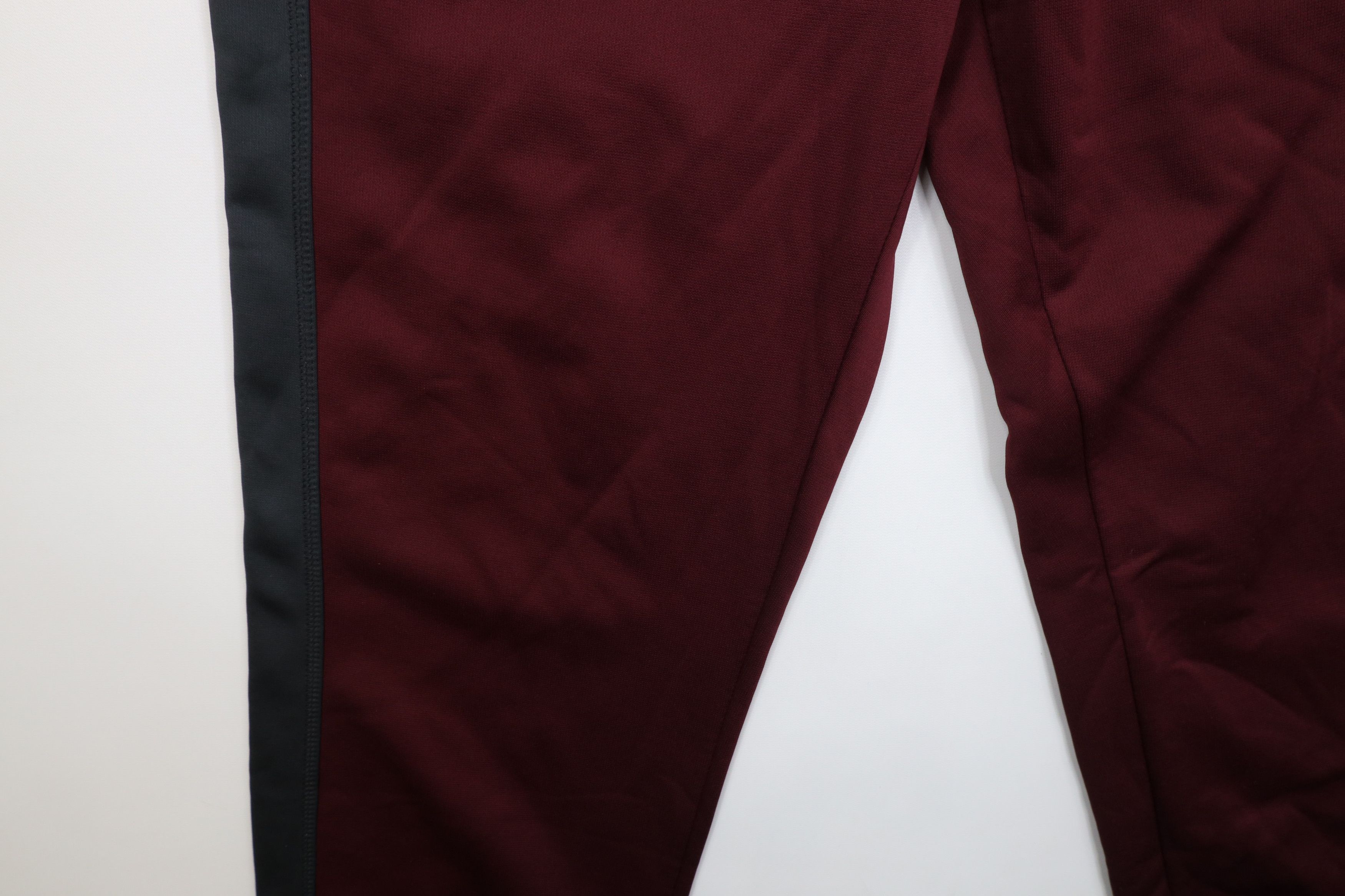 Nike Vintage Y2K Nike Therma Fit Block Wide Leg Sweatpants Maroon Size US 34 / EU 50 - 7 Thumbnail