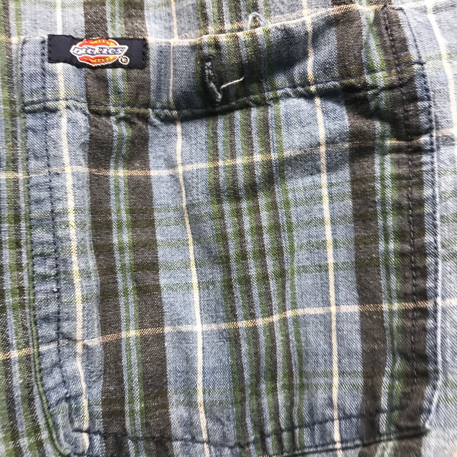 Dickies VTG Dickies Authentic Button Up Shirt Mens Medium M Plaid Size US M / EU 48-50 / 2 - 6 Thumbnail