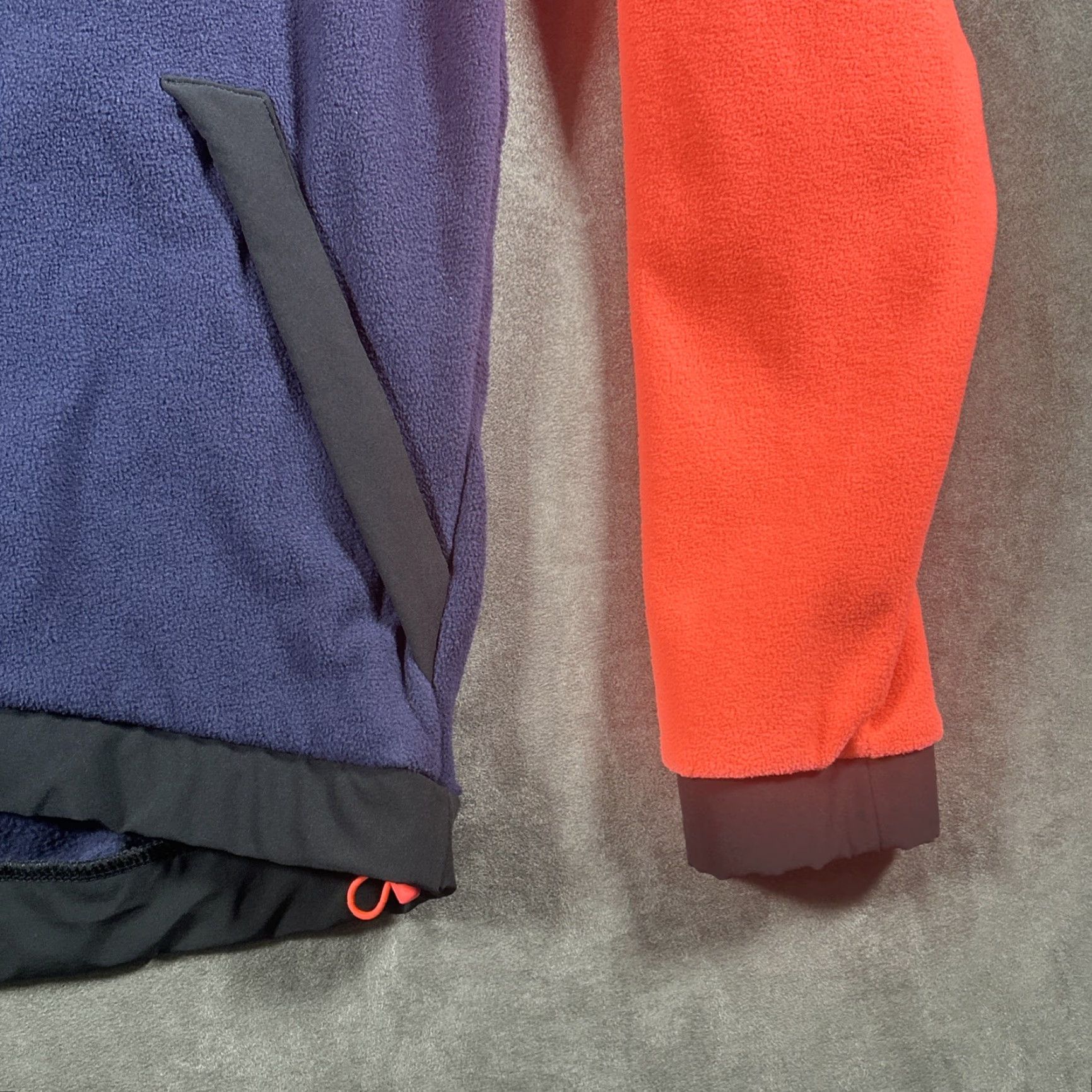 Under Armour Under Armour Mens Hooded Celliant Full Zip Fleece Jacket Large Blue Pink Size US L / EU 52-54 / 3 - 6 Thumbnail
