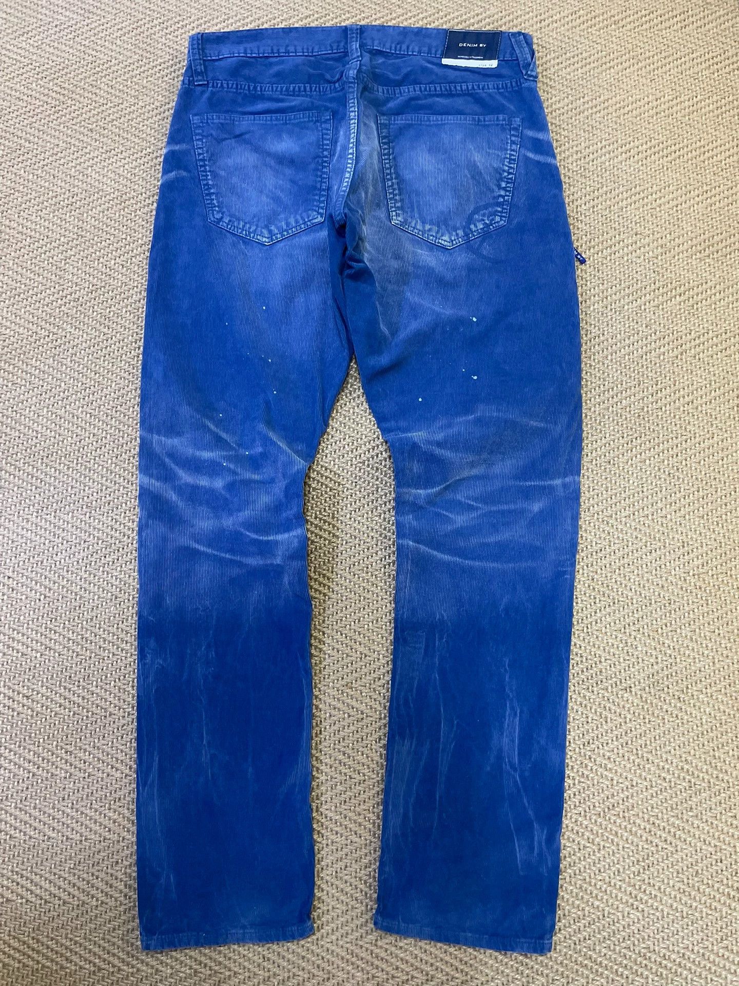 Vanquish VANQUISH & FRAGMENT DENIM Cords Blue Washed W34 Size US 34 / EU 50 - 2 Thumbnail