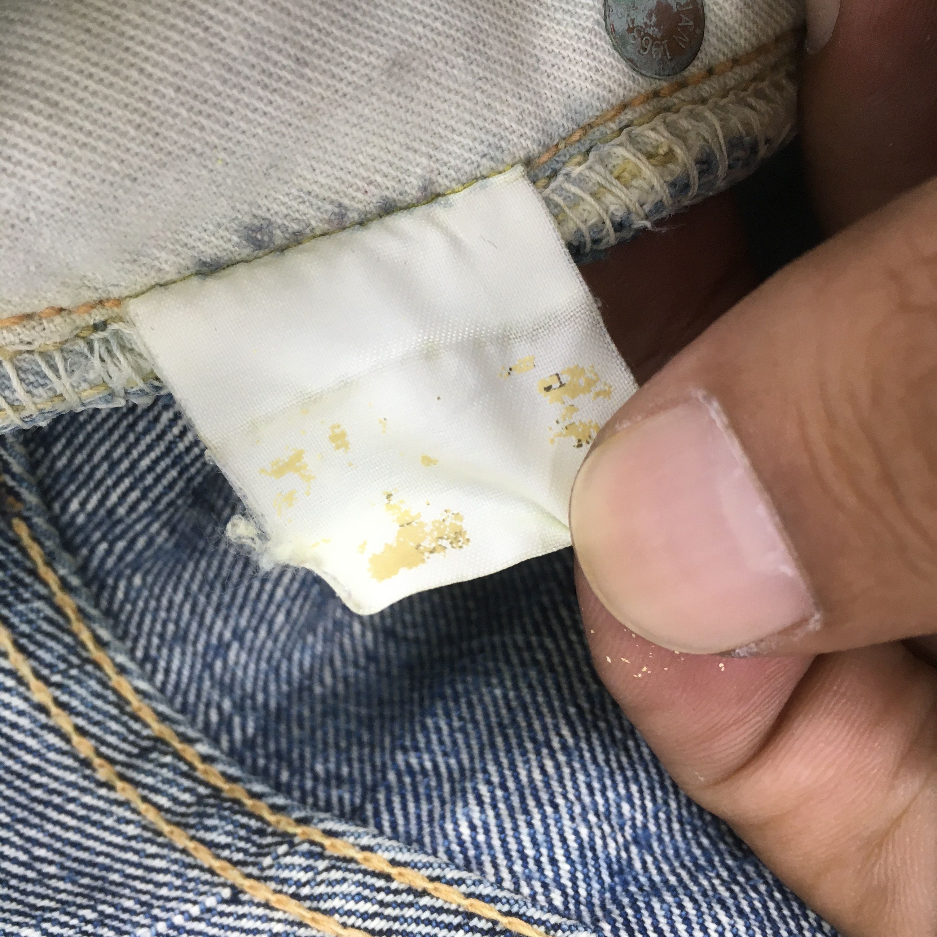 Eternal Size 28x29 Vintage 90s Sewing Chop Crafted Japan Jeans S97 Size US 28 / EU 44 - 17 Thumbnail