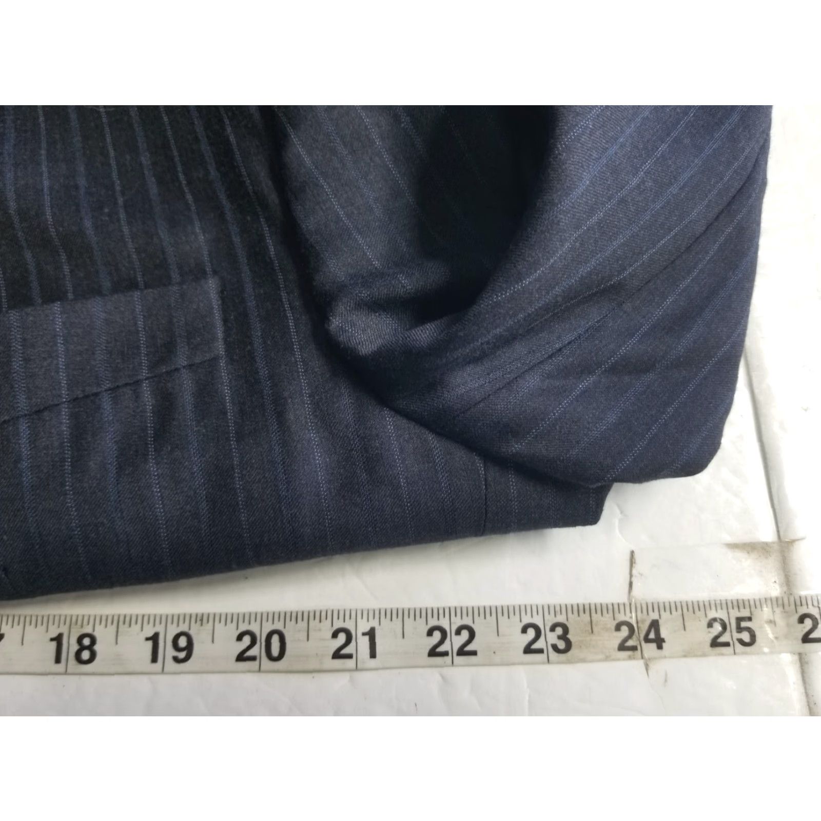 Nordstrom Hickey Freeman Blazer Wool Sport Coat Blue 48R Men Regular Jacket 2 Piece Tweed Business Size 48R - 4 Thumbnail