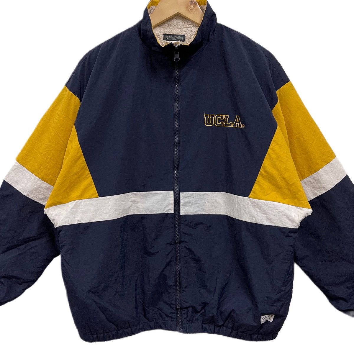 Vintage Vintage UCLA sweater windbreaker big logo Size US XL / EU 56 / 4 - 4 Thumbnail