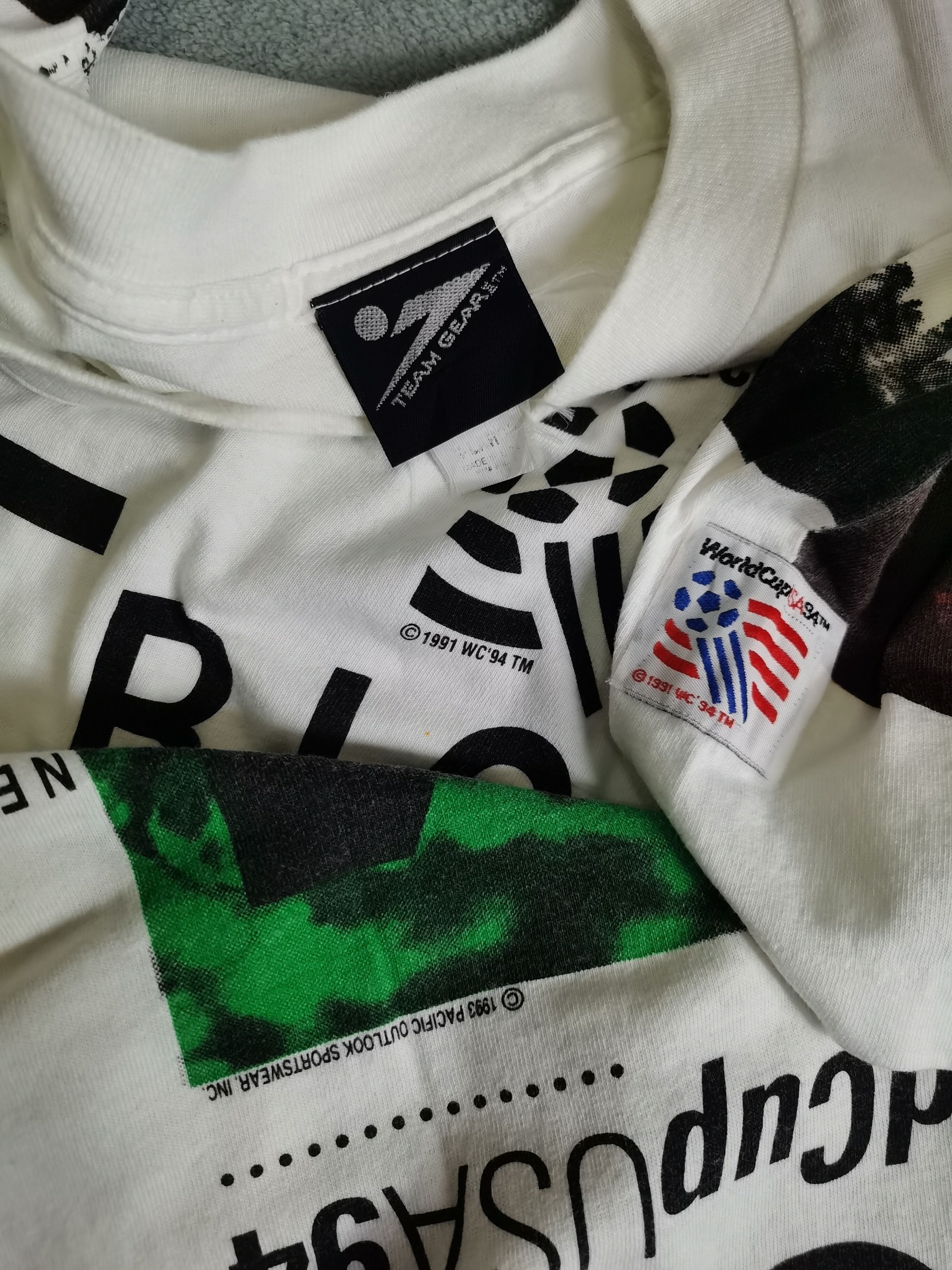 Vintage Vintage Team Gear Dated 1991 WC94 WORLD CUP USA AOP Size US XL / EU 56 / 4 - 5 Thumbnail