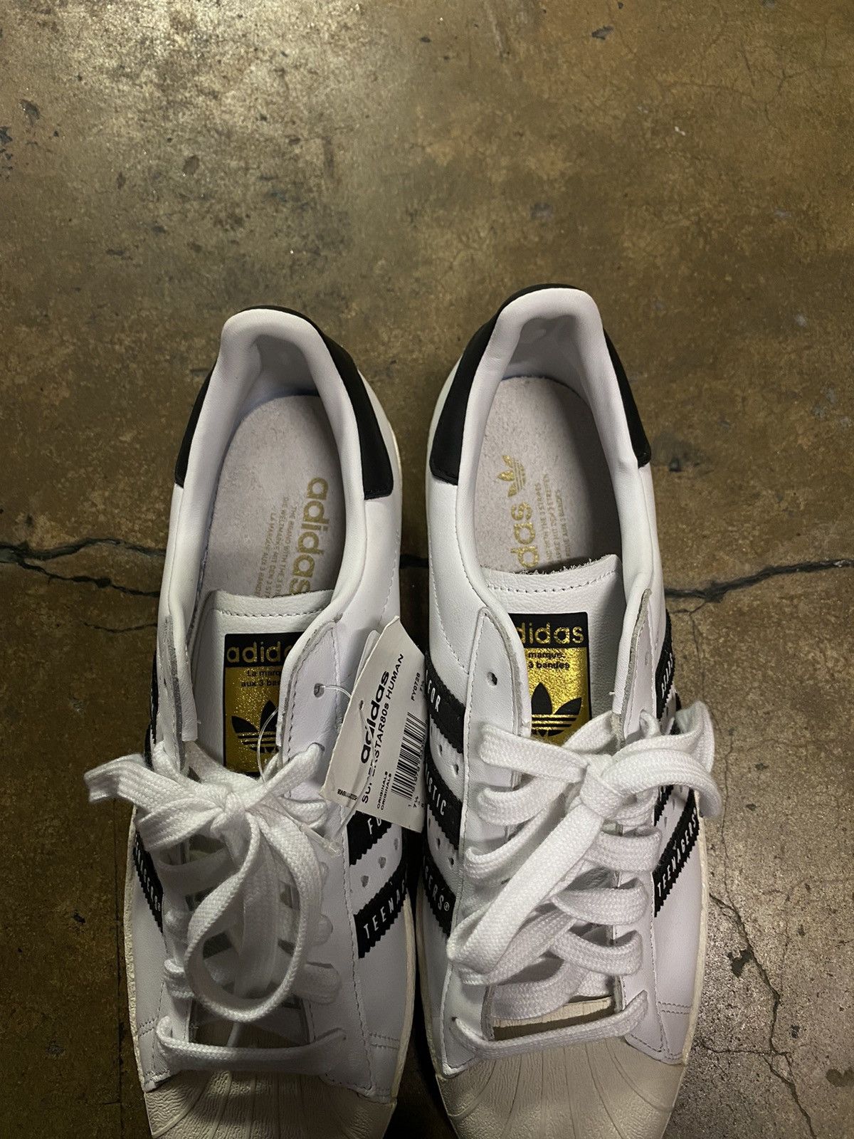 Adidas × Human Made Human made Adidas superstar80s Size US 8 / EU 41 - 5 Thumbnail