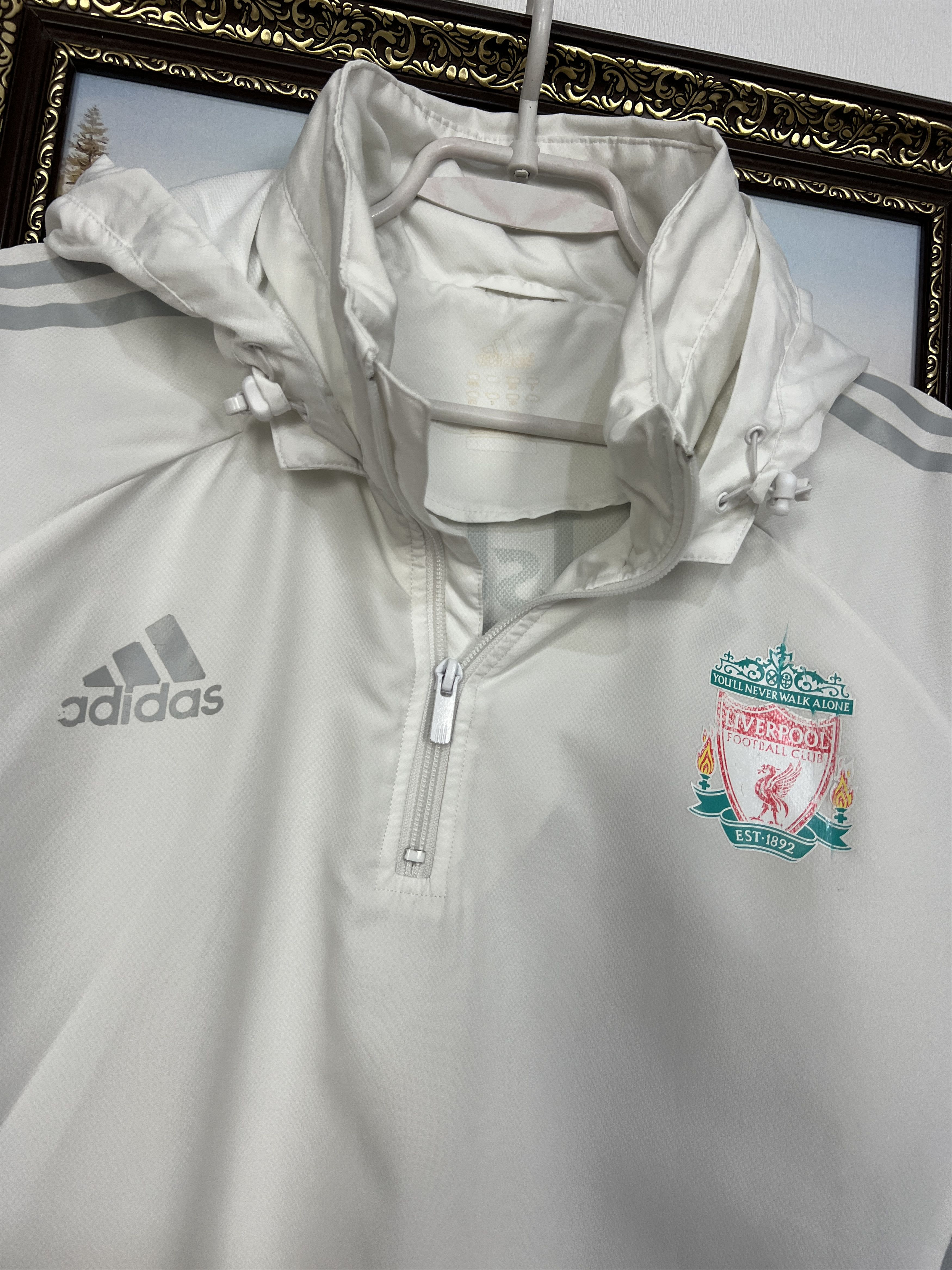 Vintage Liverpool Football Train Jacket Soccer Track Top