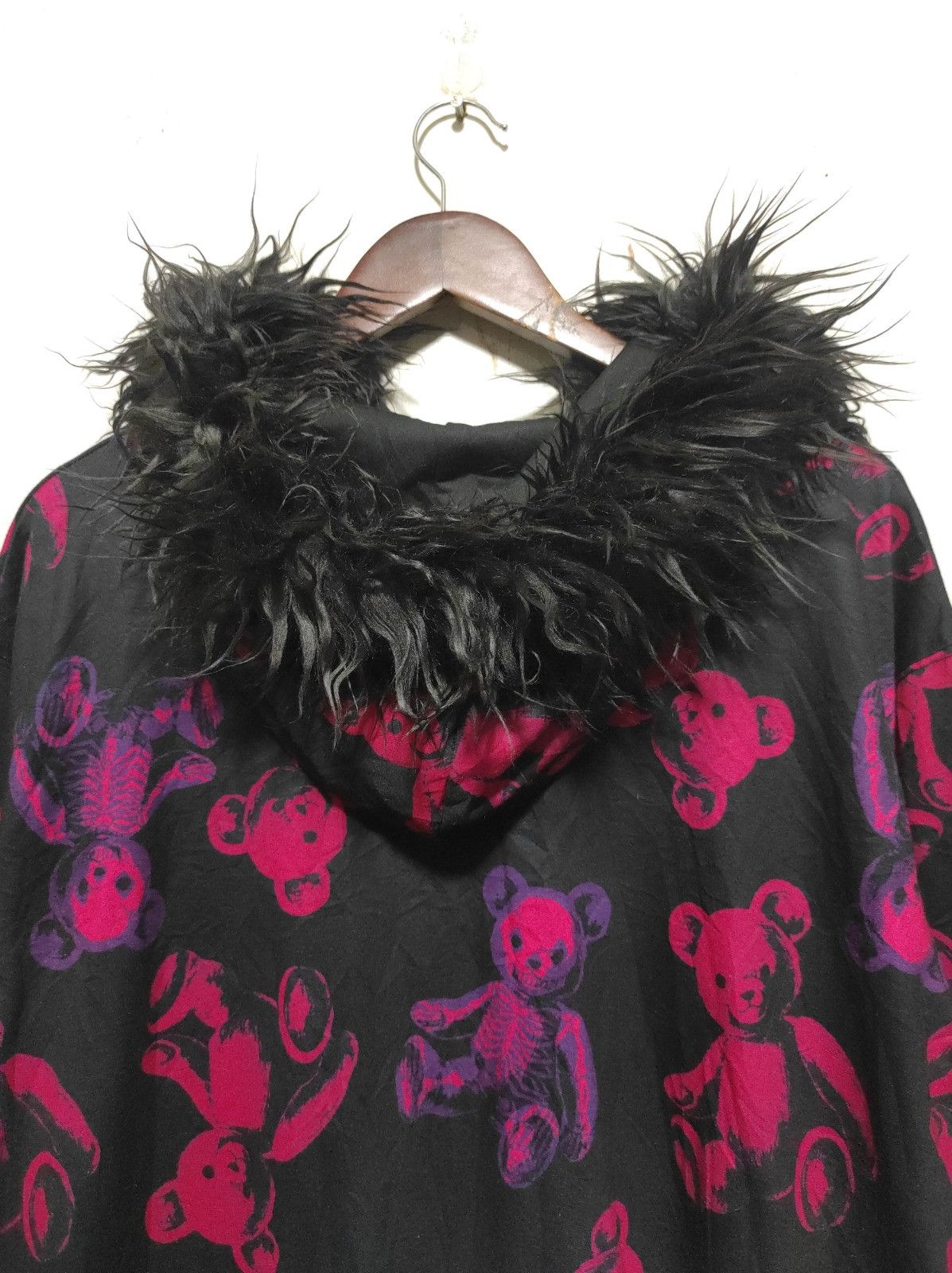Japanese Brand Drug Honey Fullprint fur Hoodie Size US L / EU 52-54 / 3 - 12 Thumbnail