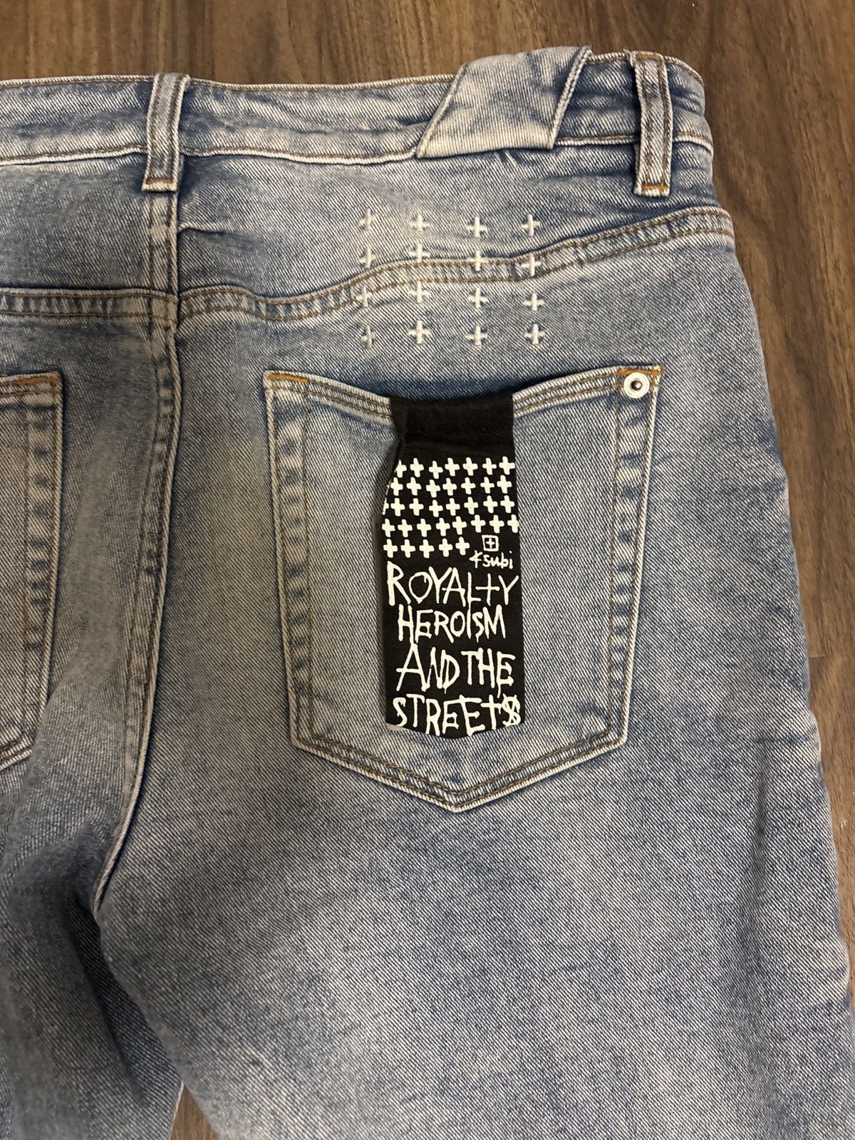Ksubi Light Blue Ksubi Slim Fit Jeans Size US 32 / EU 48 - 3 Thumbnail