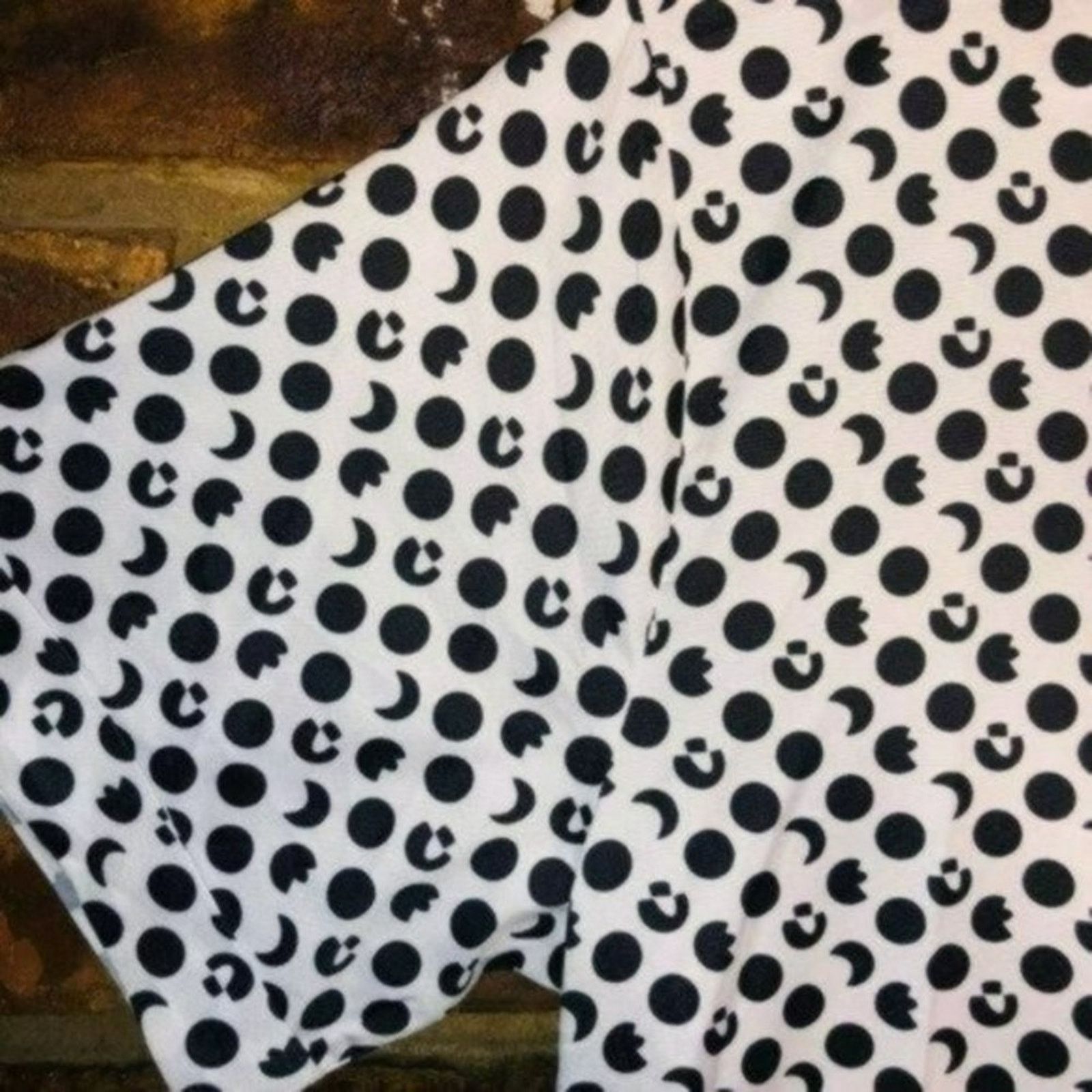 Other MISSLOOK Black White Geometric Short Sleeve Dress Medium Size M / US 6-8 / IT 42-44 - 7 Thumbnail