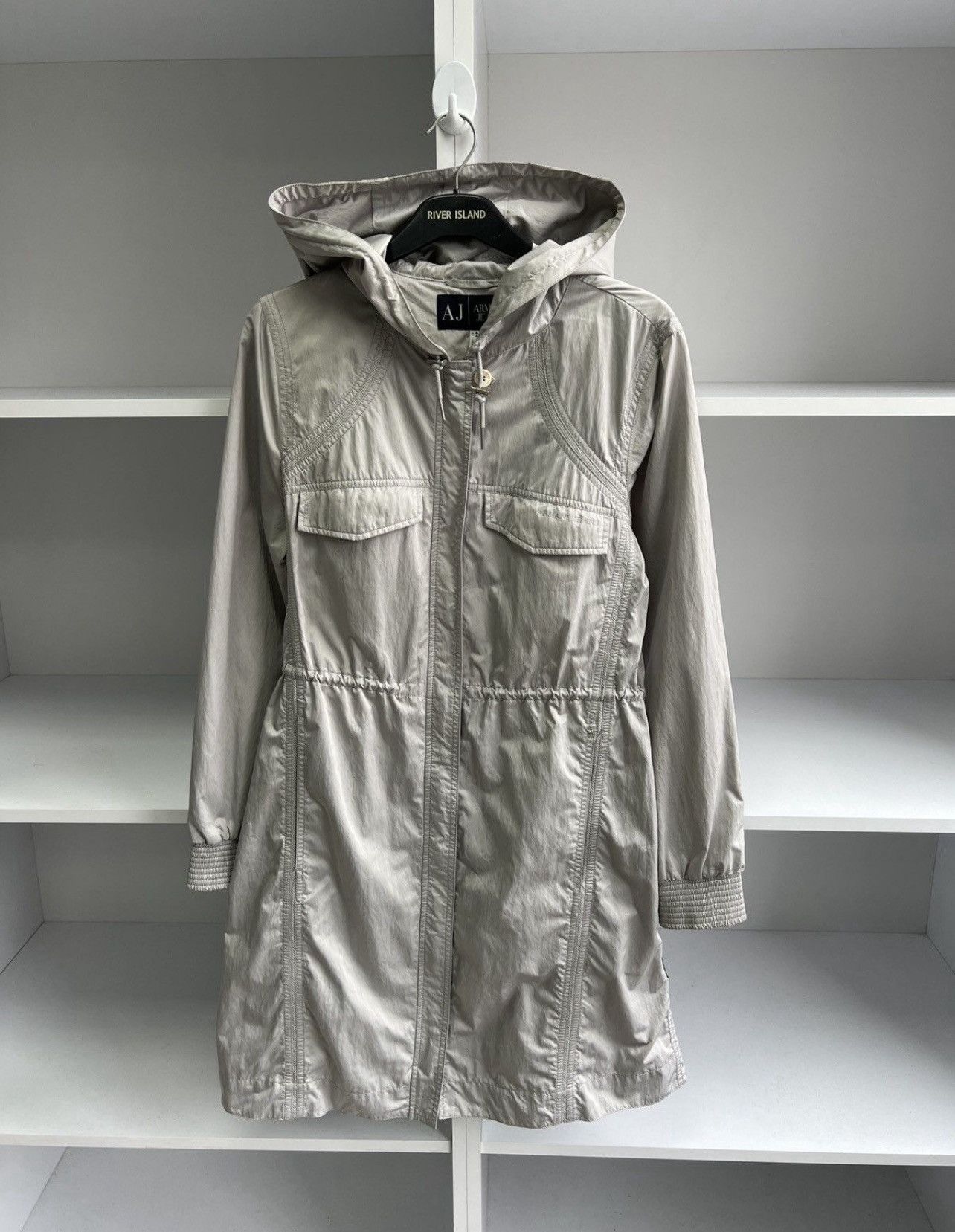 Armani Vintage Armani Jeans Women’s Luxury Coat Jacket Size M / US 6-8 / IT 42-44 - 1 Thumbnail
