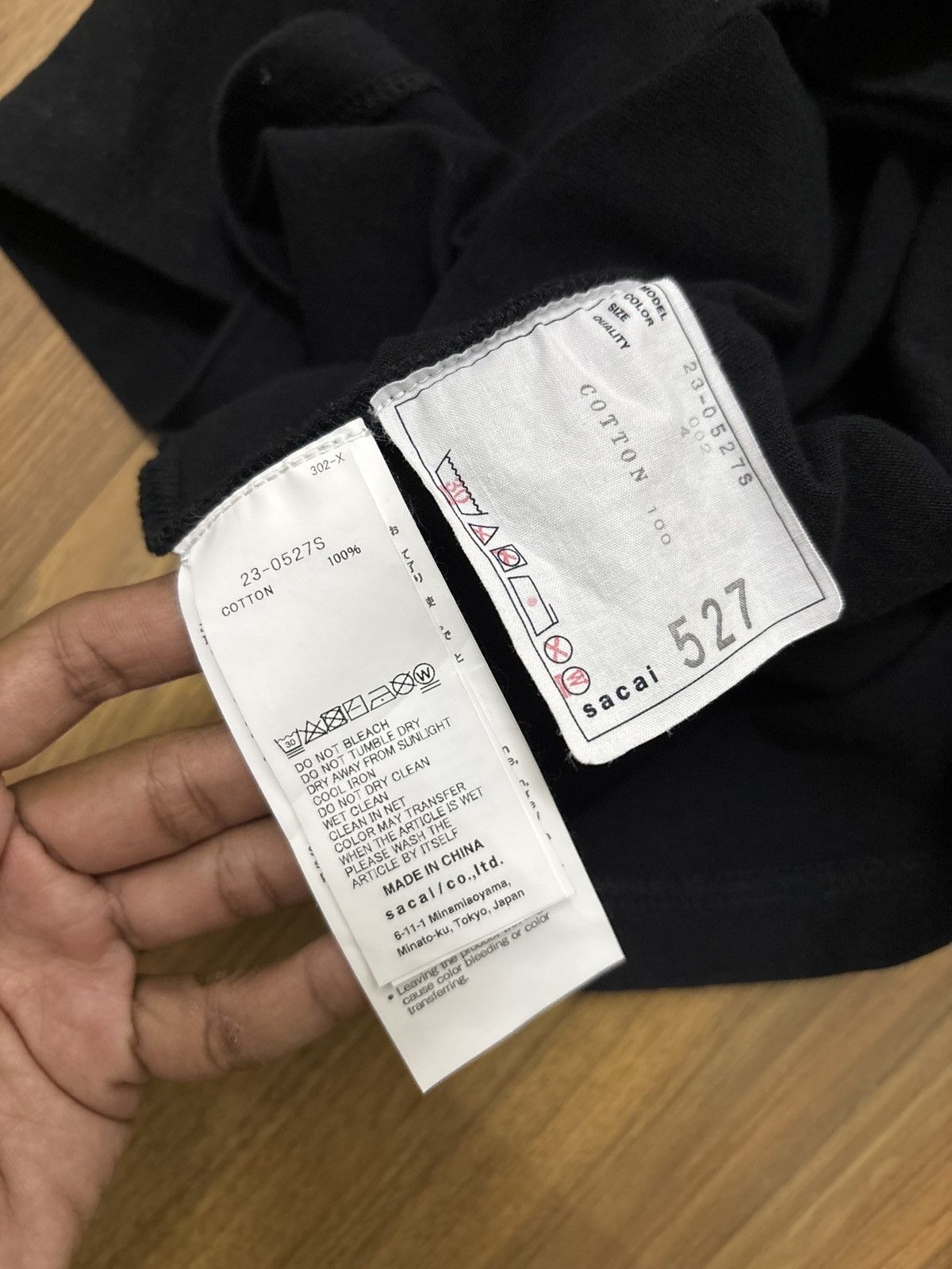 Sacai Sacai Tee Shirt Size US M / EU 48-50 / 2 - 5 Thumbnail