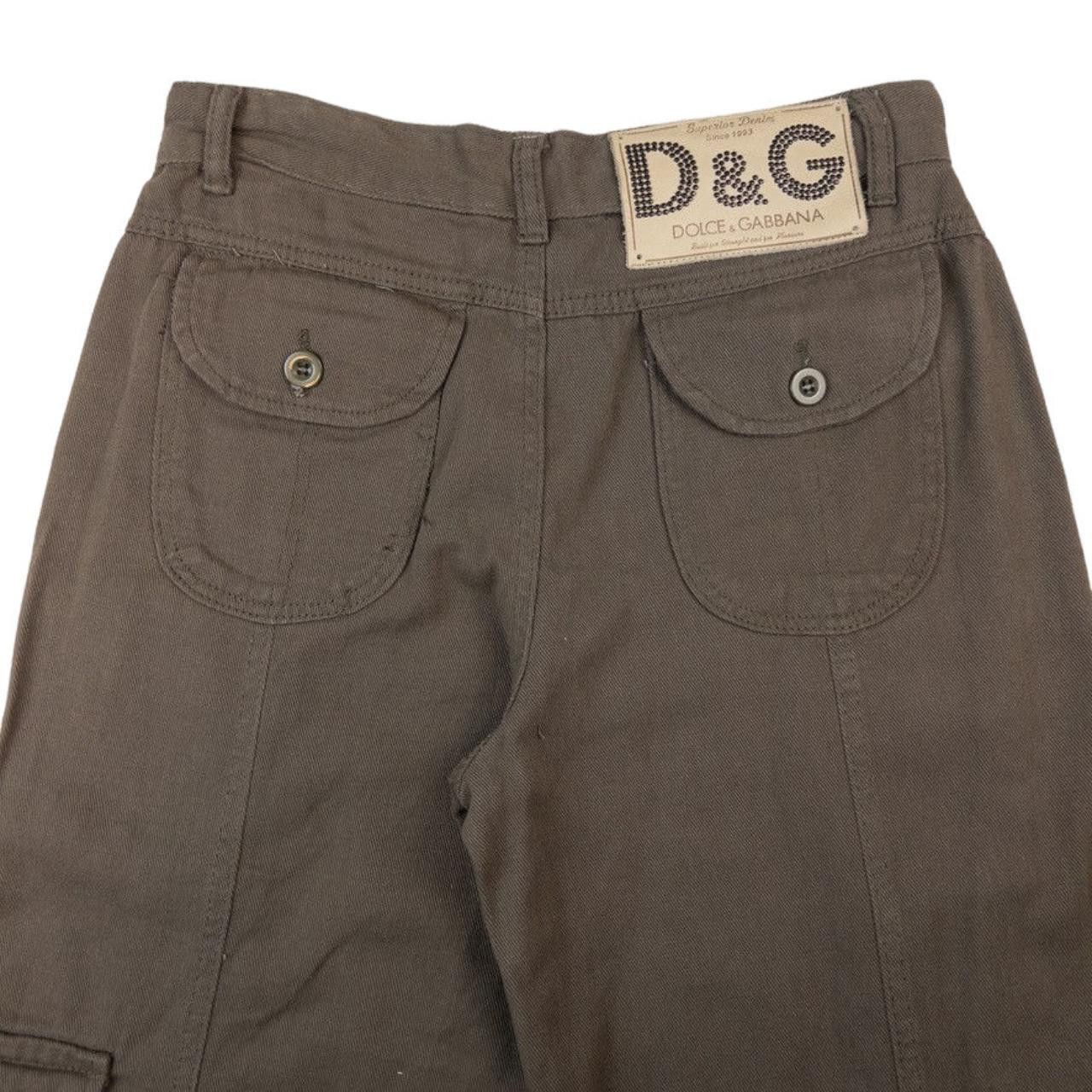 Dolce & Gabbana Vintage Archive Dolce & Gabbana Cargo Trousers Size W28 Size 28" / US 6 / IT 42 - 3 Thumbnail