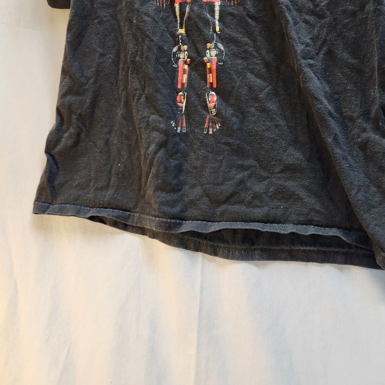Anvil Vintage Craftsman Tools Nascar Robot Tshirt Black Size Large Size US L / EU 52-54 / 3 - 3 Thumbnail