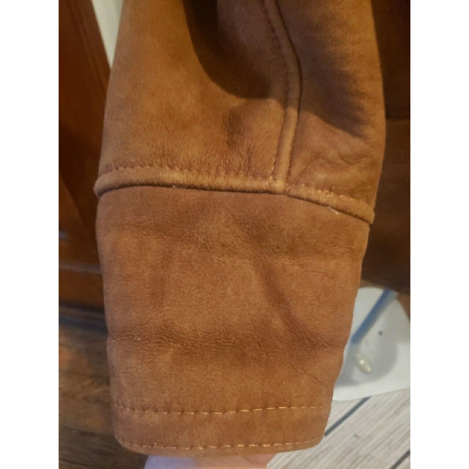Other CALAFATE Vintage 100% Shearling Leather Jacket/Coat XS Size US XS / EU 42 / 0 - 3 Thumbnail