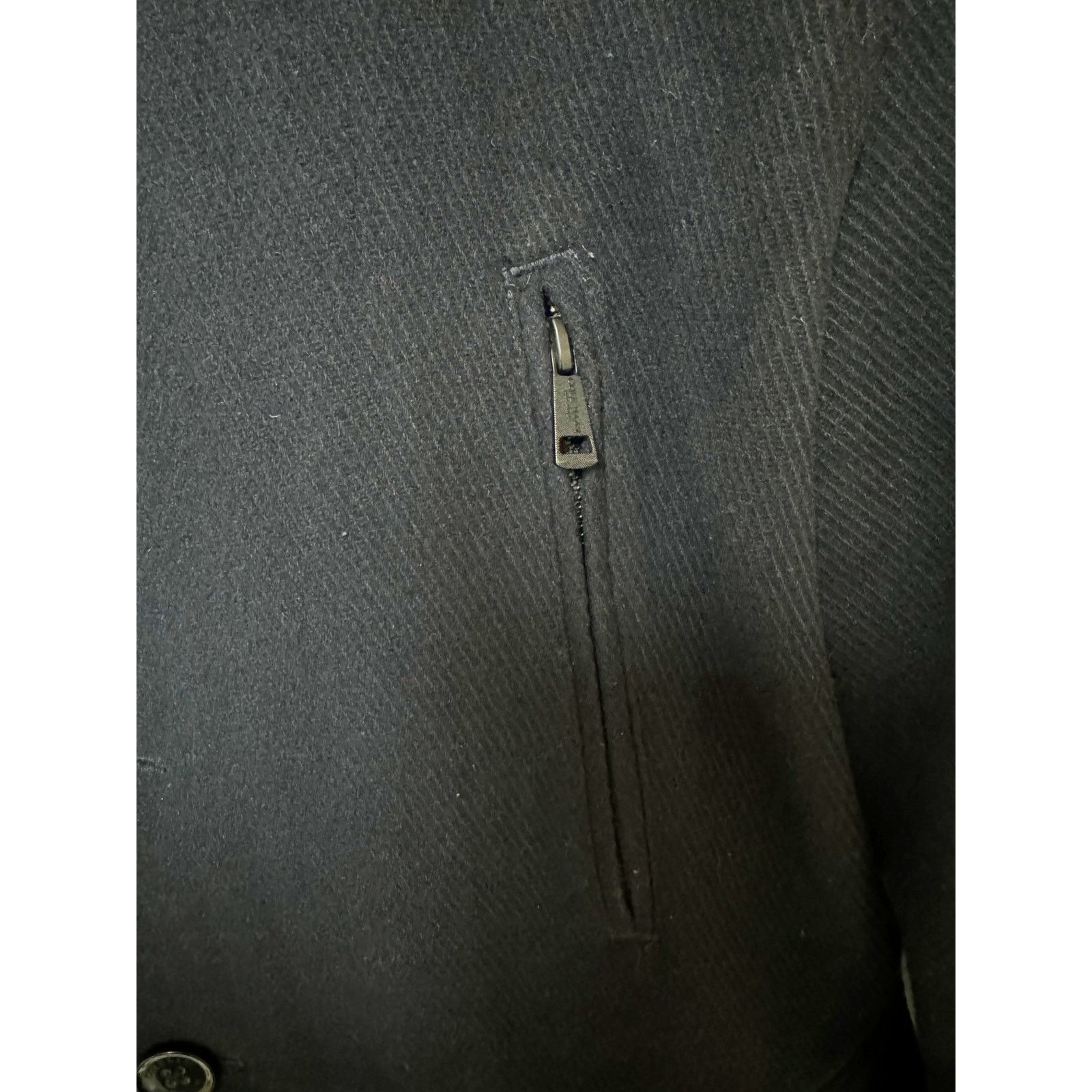 Cole Haan Cole Haan Walking Coat Wool Removable Bib Quilted Navy Blue Size US M / EU 48-50 / 2 - 2 Thumbnail