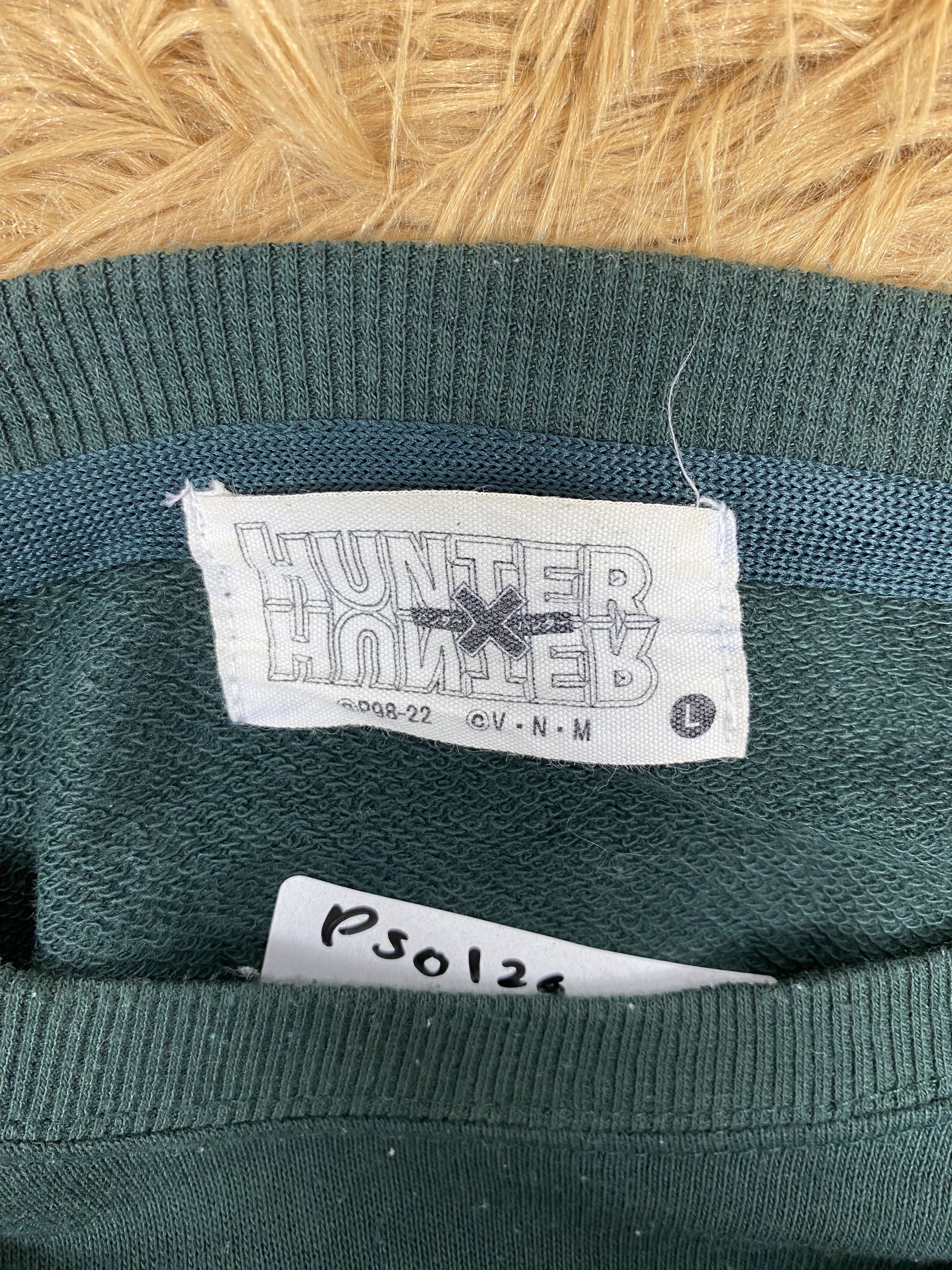 Hunter Vintage Hunter Japanese Anime Sweatshirts PS0129 Size US M / EU 48-50 / 2 - 8 Thumbnail