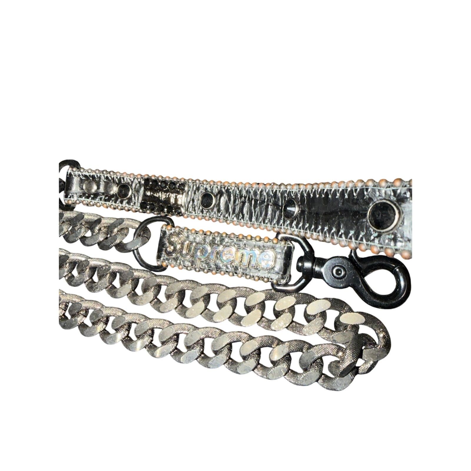 Supreme Supreme x B.B Simon Studded dog leash black new in orig pkg Size ONE SIZE - 1 Thumbnail