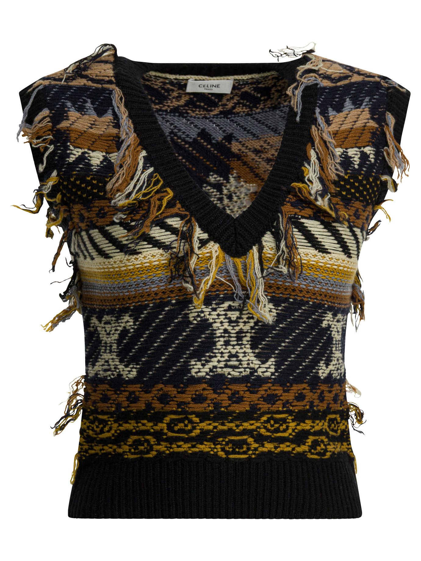 Celine Celine Knitwear tag size L Women - USA Duties Paid Size L / US 10 / IT 46 - 1 Thumbnail