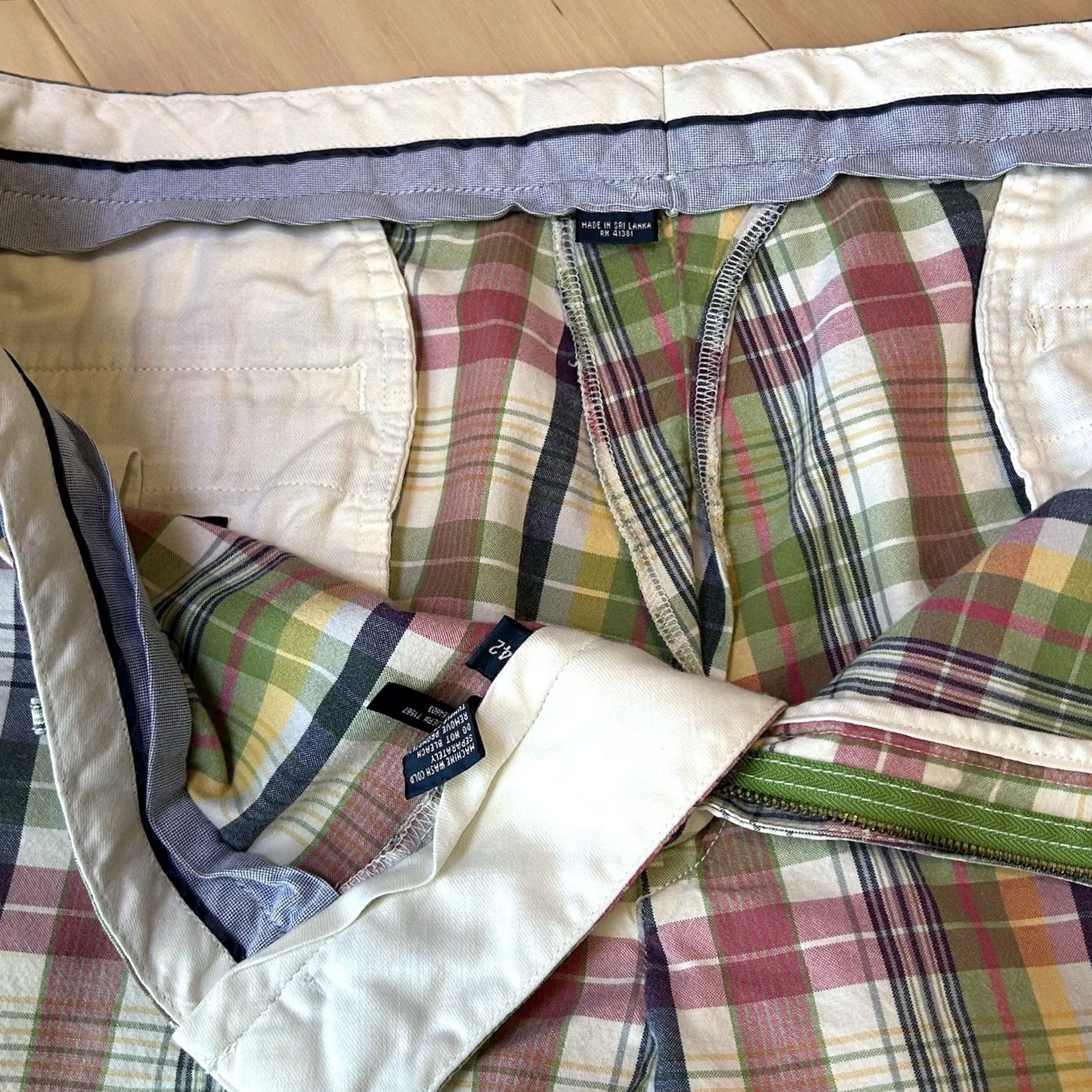 Polo Ralph Lauren VINTAGE Polo Ralph Lauren Sportswear Plaid Chino Shorts 10” Inseam Men’s 42 Short description? Size US XL / EU 56 / 4 - 5 Thumbnail