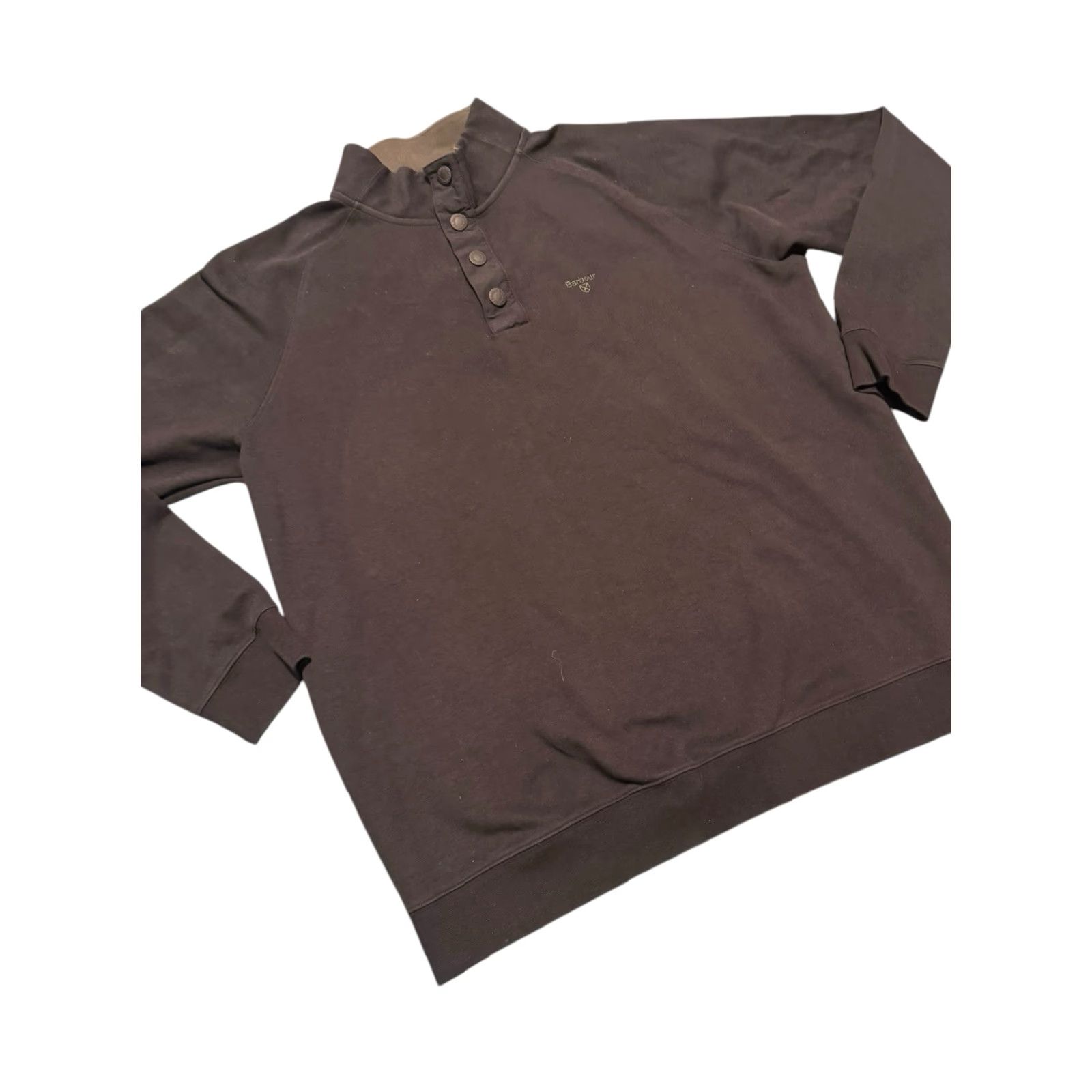 Barbour BARBOUR Men's Black 1/4 Snap Pullover Sweatshirt Size XXL Size US XXL / EU 58 / 5 - 6 Thumbnail