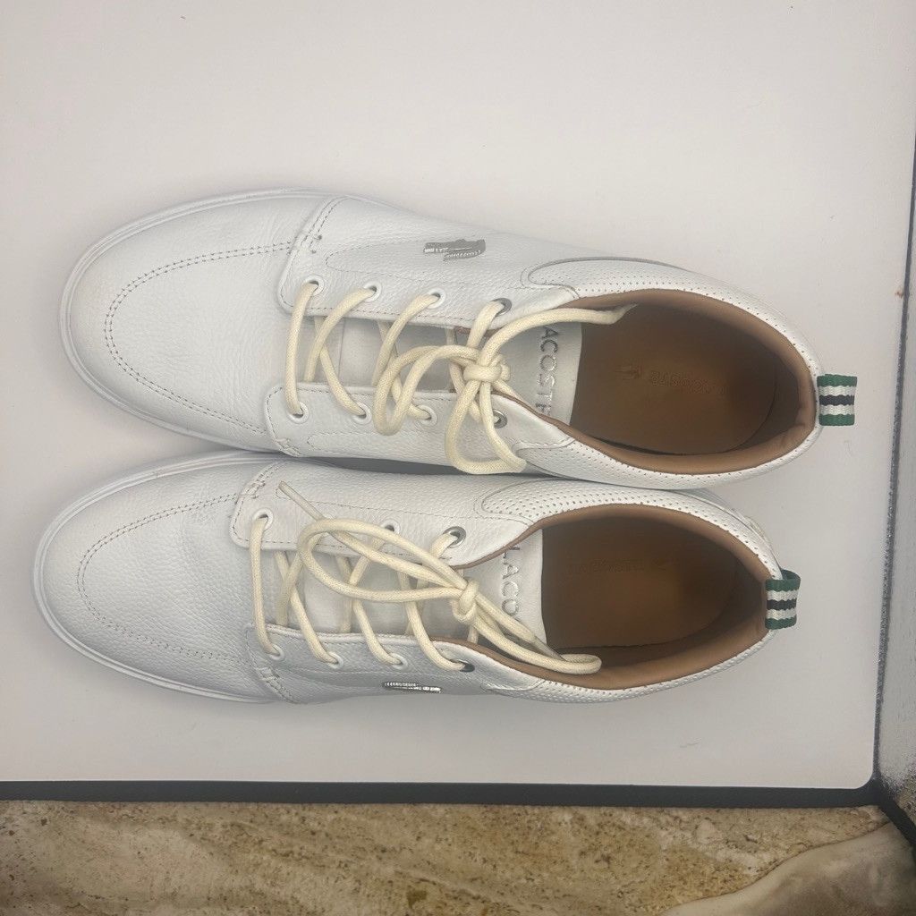 Lacoste Men's Lacoste Bayliss Sneakers White Green Size 9 Size US 9 / EU 42 - 7 Thumbnail