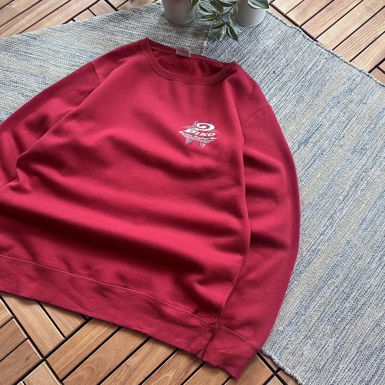 Designer Vintage Y2K Piko Surfcore Logo Baggy Sweatshirt Size US XL / EU 56 / 4 - 5 Thumbnail