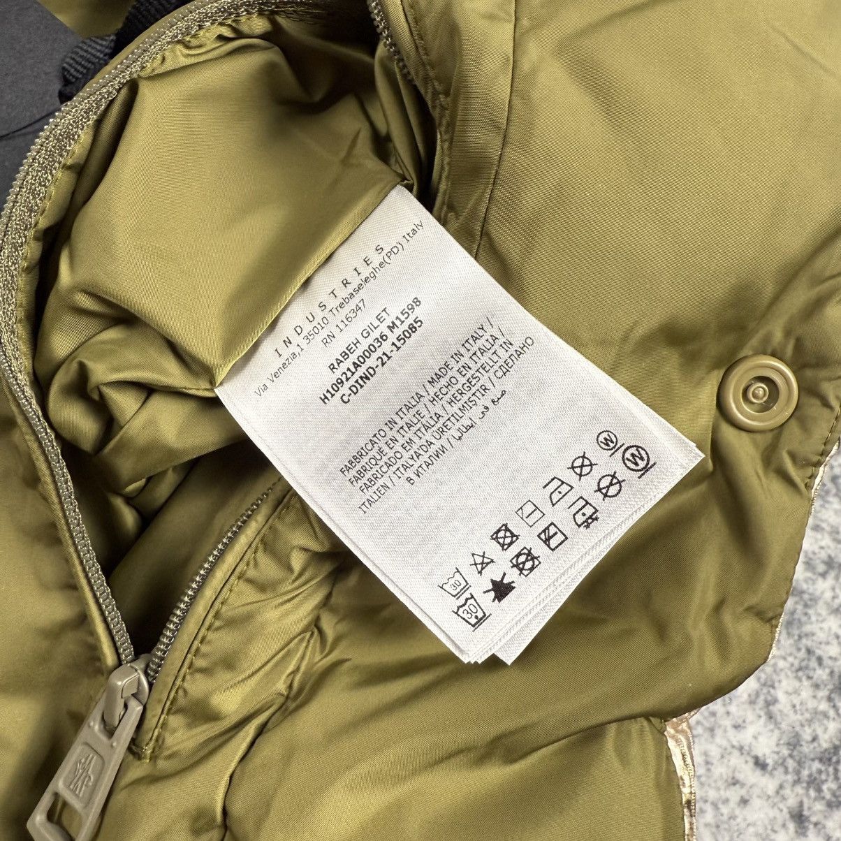 Moncler Moncler Genius Beige Down Rabeh Vest Size US M / EU 48-50 / 2 - 12 Thumbnail
