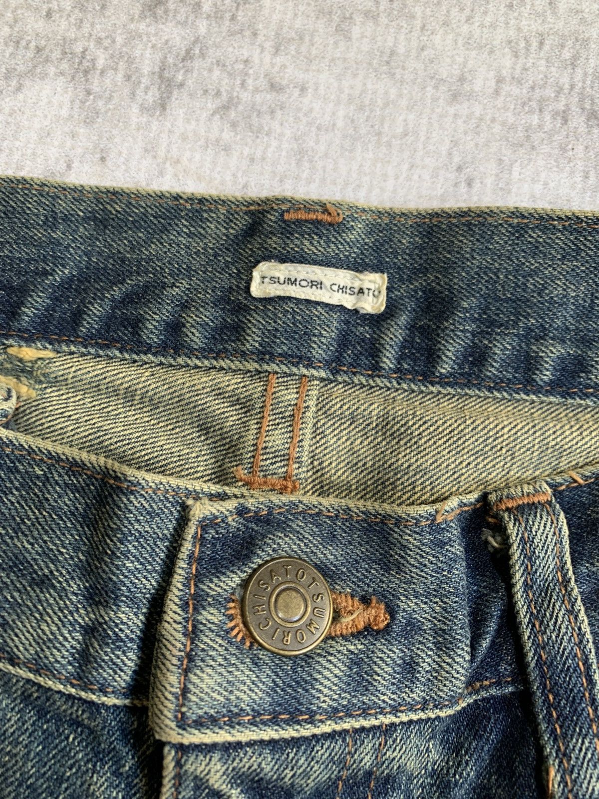 Tsumori Chisato Issey Miyake Tsumori Chisato Distressed Short Pants Denim Size US 30 / EU 46 - 7 Thumbnail