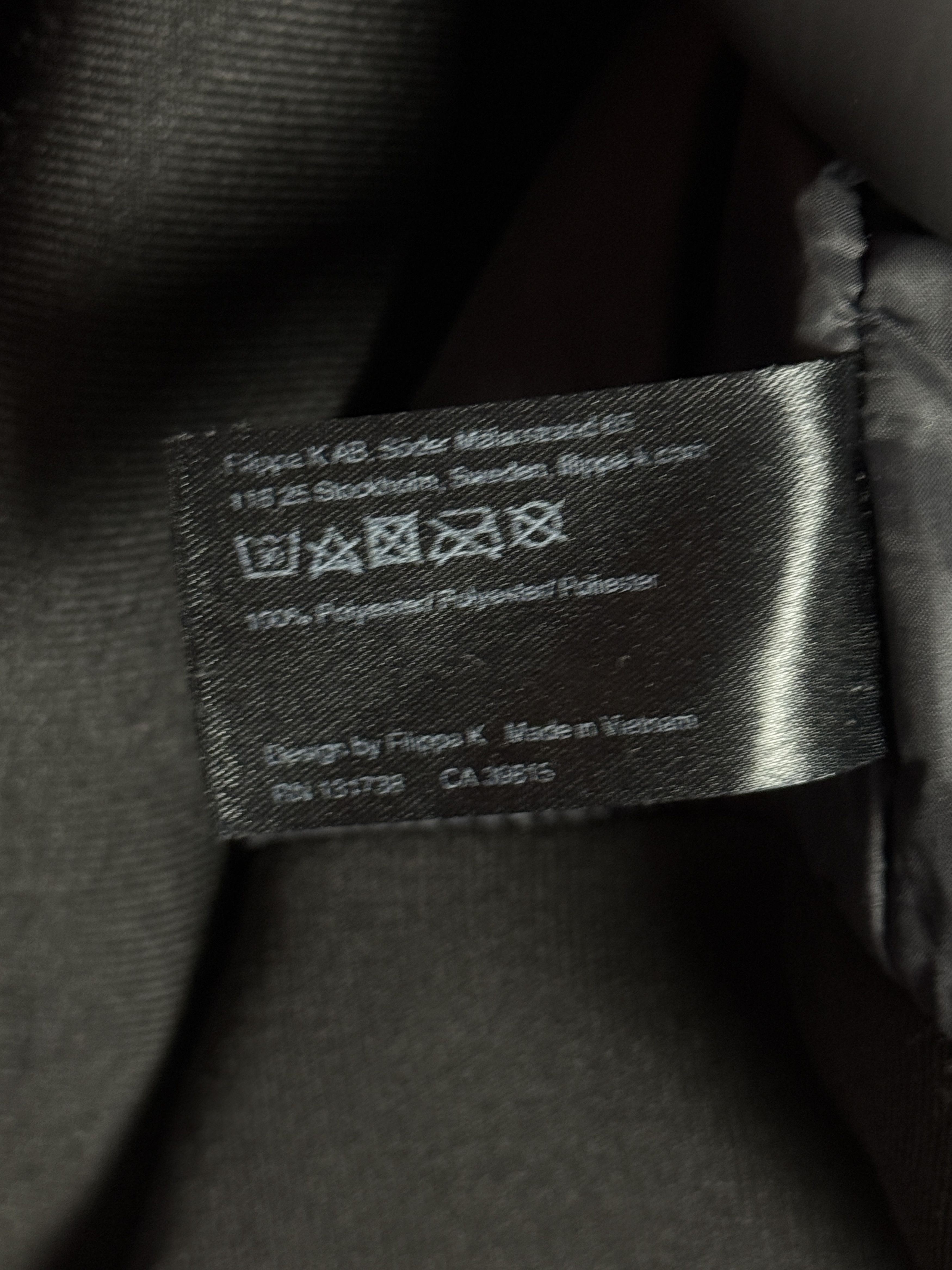 Filippa K Filippa K fleece coat black zip-up with hood Parka fleece Size XS / US 0-2 / IT 36-38 - 6 Thumbnail