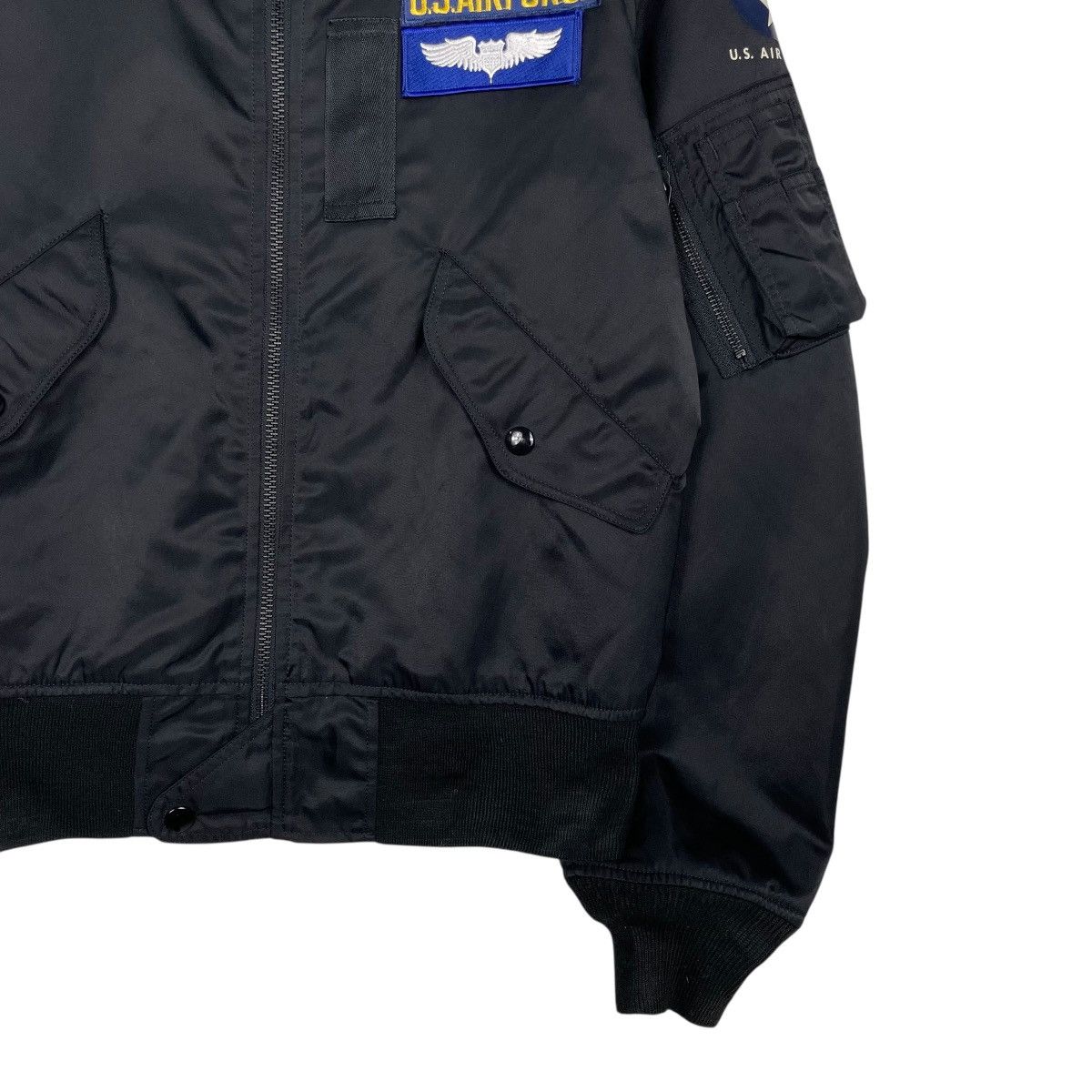 Japanese Brand US Air Force Military Type L-2B Bomber Jacket Size US M / EU 48-50 / 2 - 4 Thumbnail