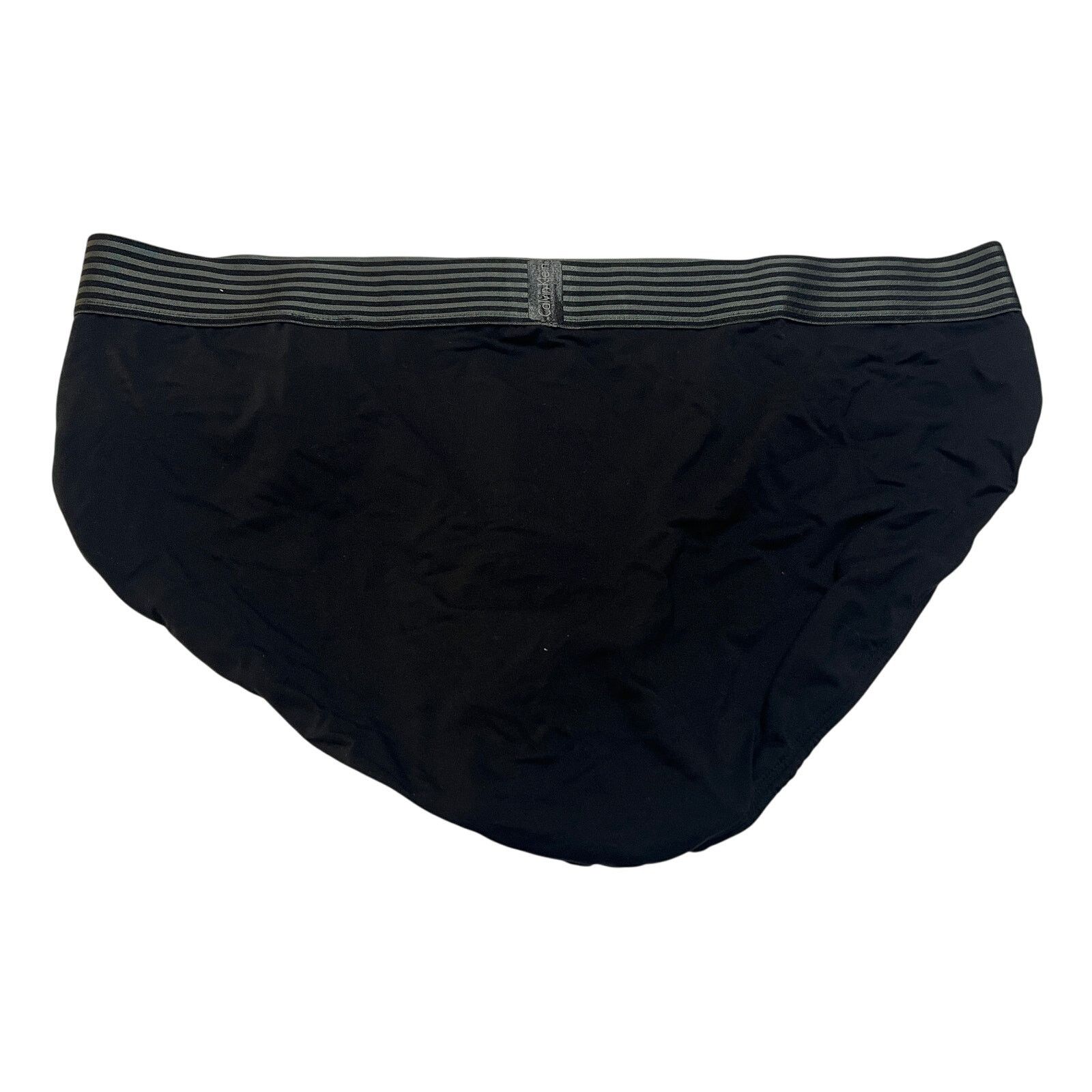 Calvin Klein 8-28 CALVIN KLEIN Men's Bikini Underwear Black Large Size 36 - 2 Thumbnail