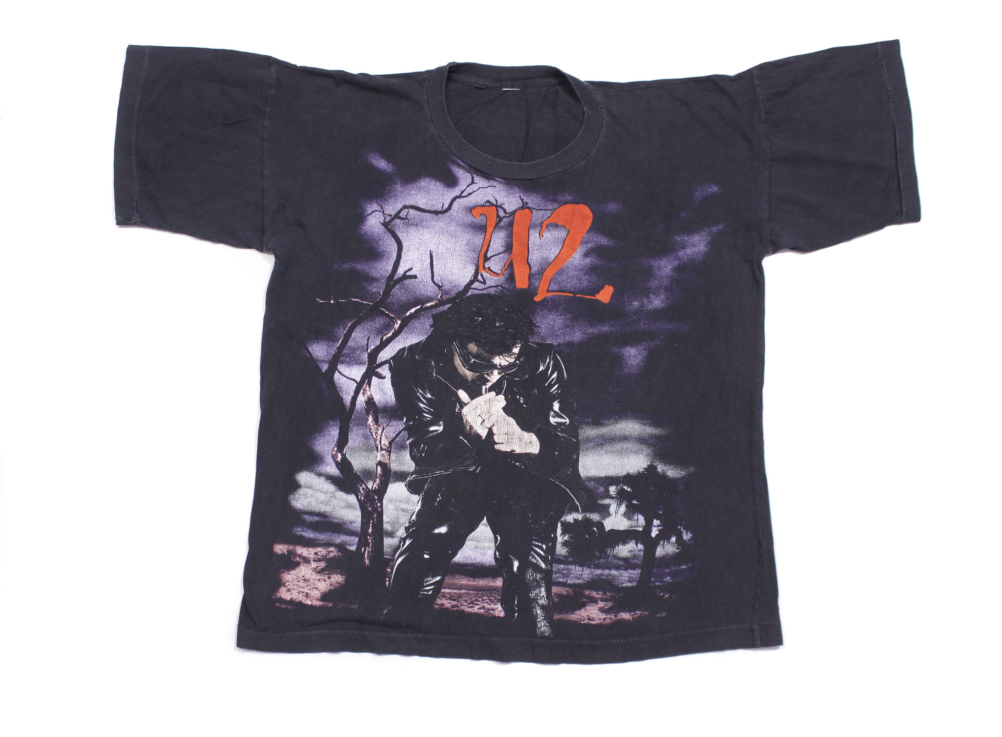 Band Tees U2 90S All Over Printed Merch T-Shirt Size US L / EU 52-54 / 3 - 1 Thumbnail