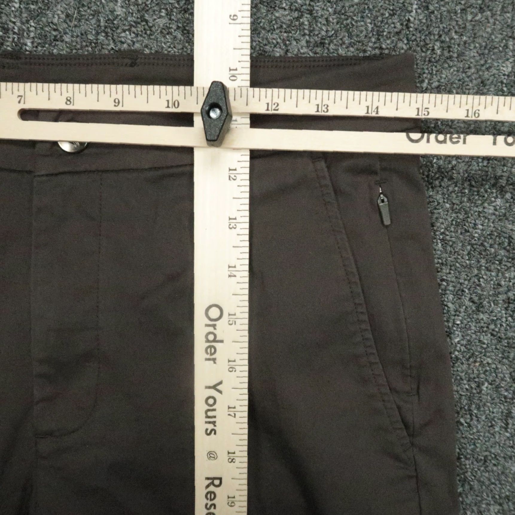 Vintage Birddogs Pants Mens 30x30 Gray Stretch Khakis Stretch Chino Zip Pockets Lined 5-Pocket Design Size US 30 / EU 46 - 6 Thumbnail