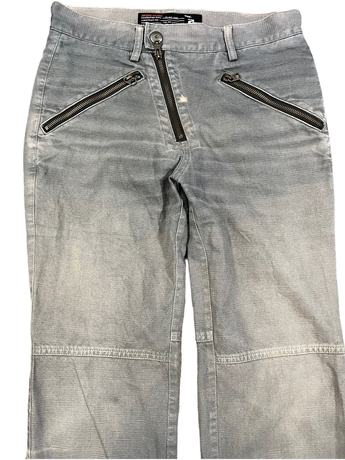 Beauty Beast Vintage 291295 Homme non-alignment Zip denim Size US 28 / EU 44 - 2 Thumbnail