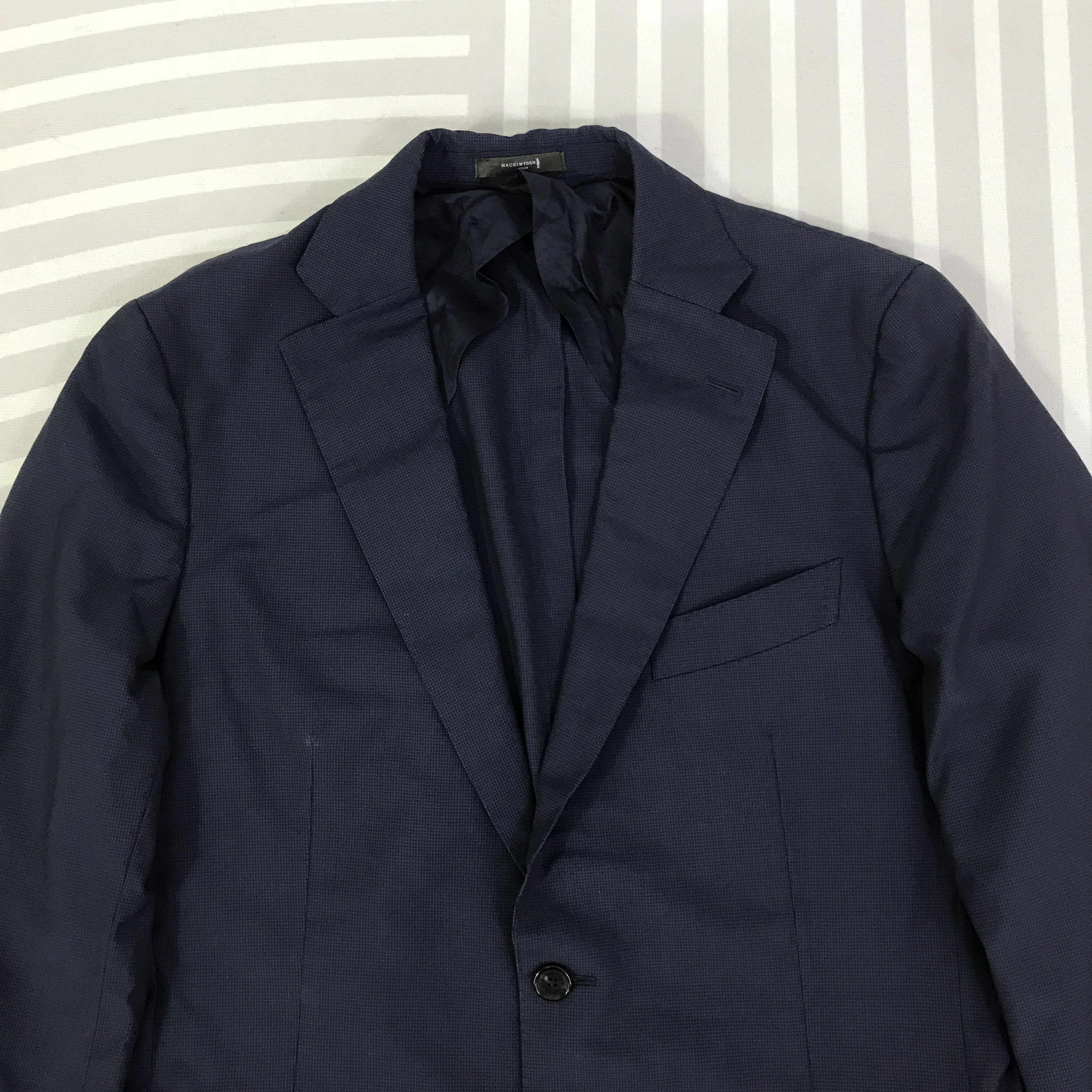 Mackintosh Vintage Mackintosh Blazers Classic Navy coat K122B19 Size US M / EU 48-50 / 2 - 2 Thumbnail