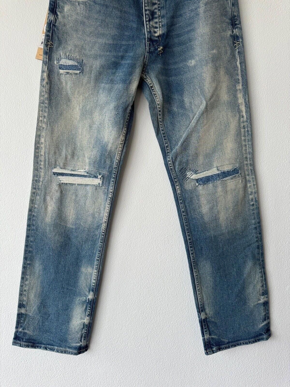 Ksubi new Ksubi mens denim jean hazlow 32 medium tektonik blue Size US 32 / EU 48 - 3 Thumbnail