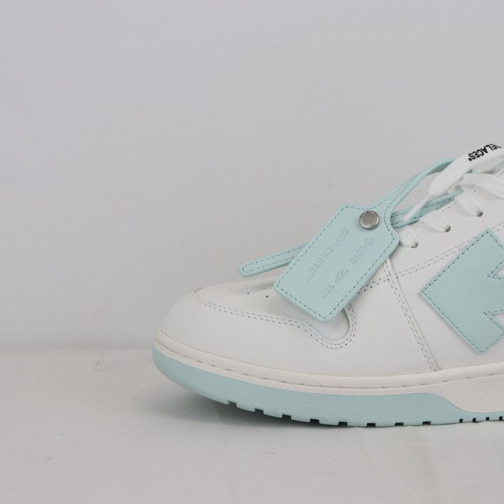 Off-White o1rshd1 Out of Office Calf Leather Sneakers in White Mint Size US 13 / EU 46 - 3 Thumbnail