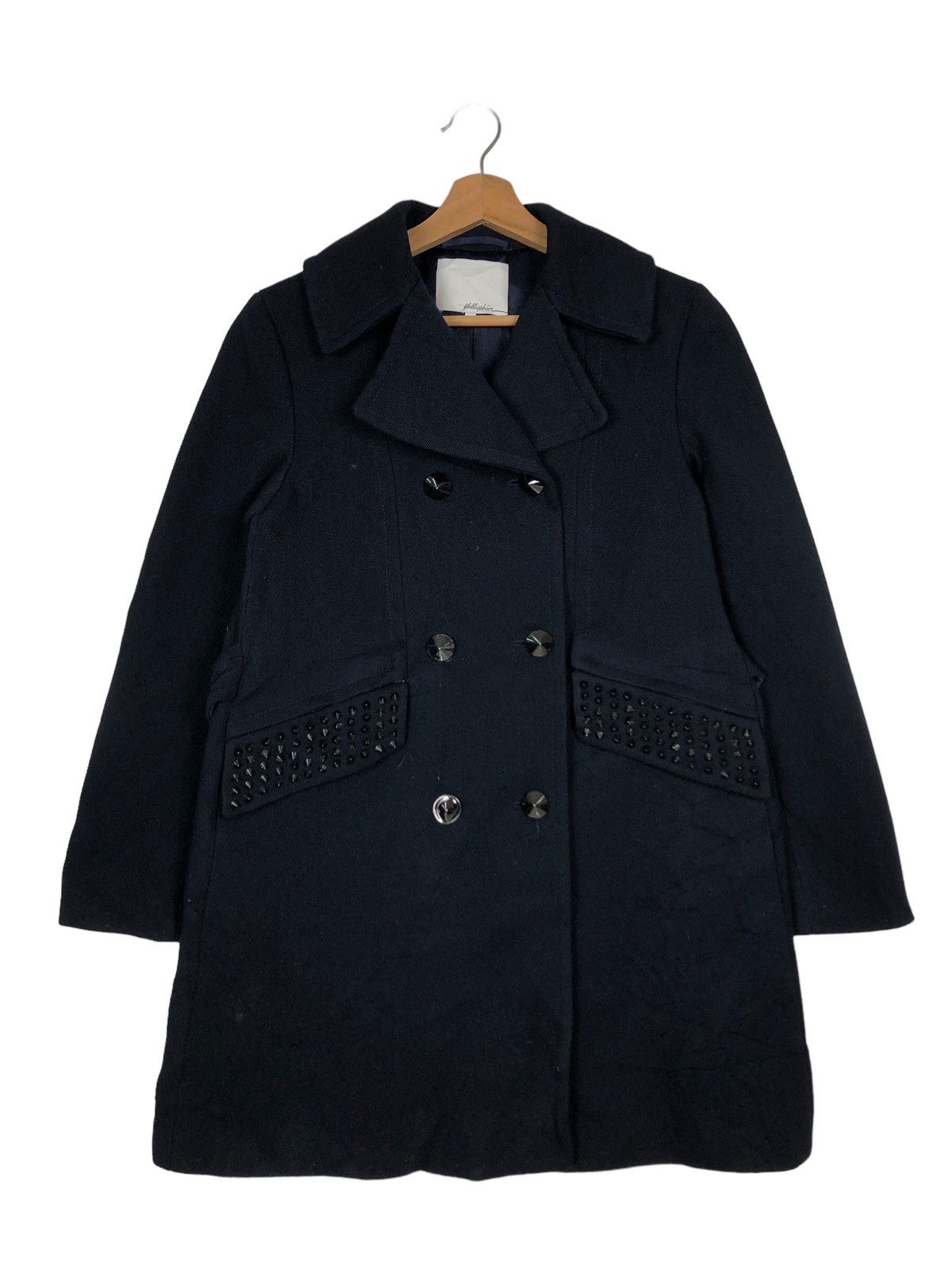 Japanese Brand 🔥Fetish Design Punk Style Philiplim Wool Double Breast Size US M / EU 48-50 / 2 - 1 Thumbnail