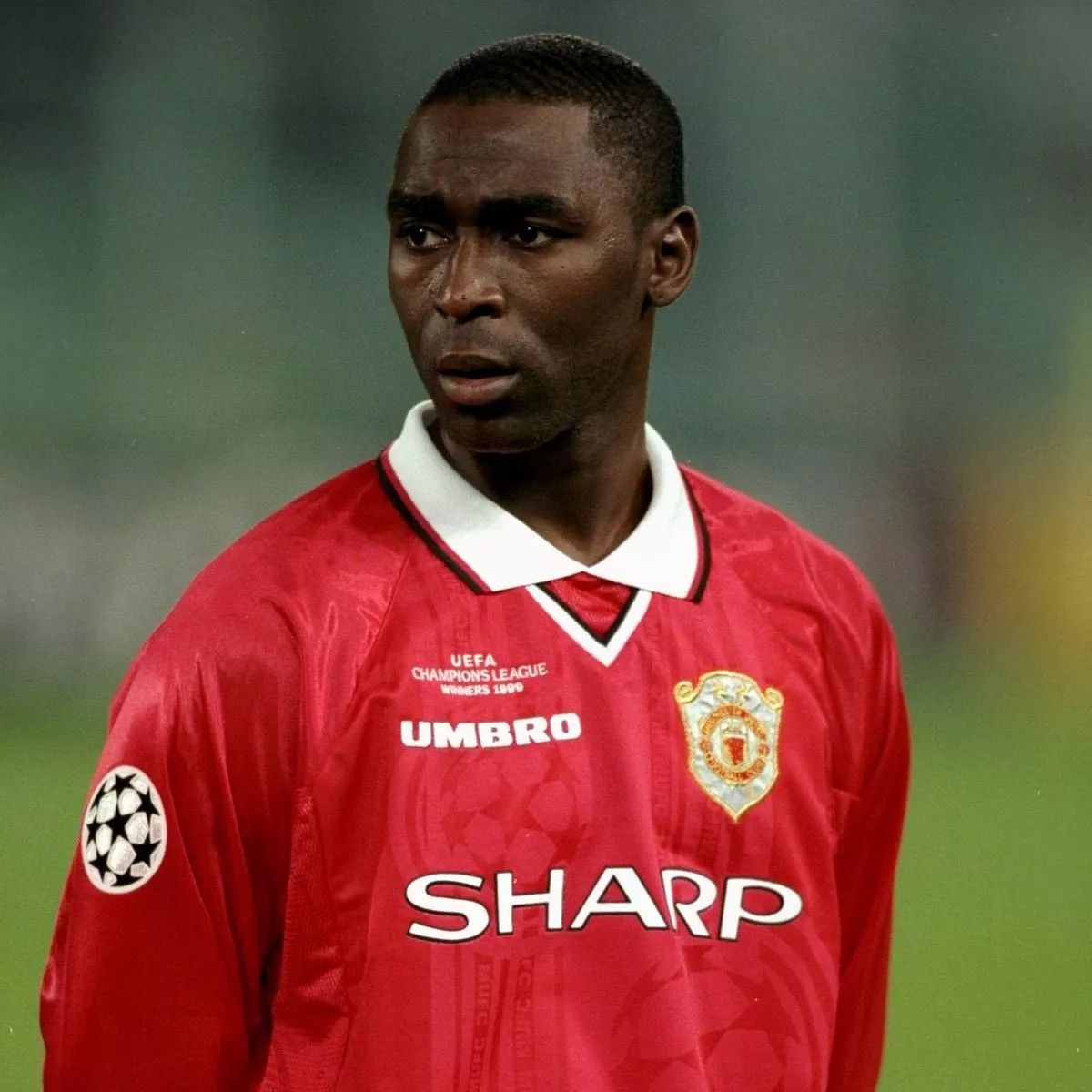 manchester united 99/00 champions league home shirt #9 Cole