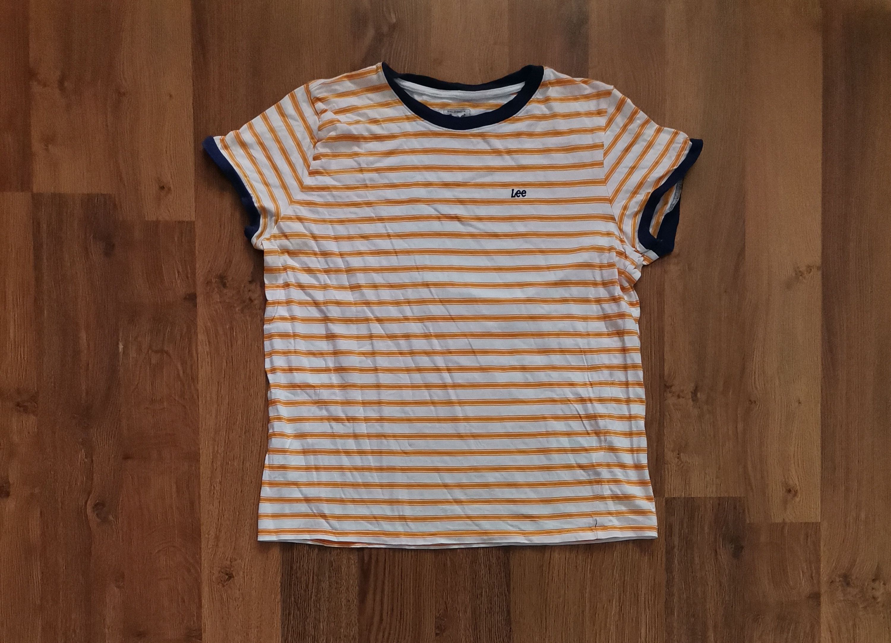 Lee Lee Women's Striped T-Shirt Size L / US 10 / IT 46 - 1 Thumbnail