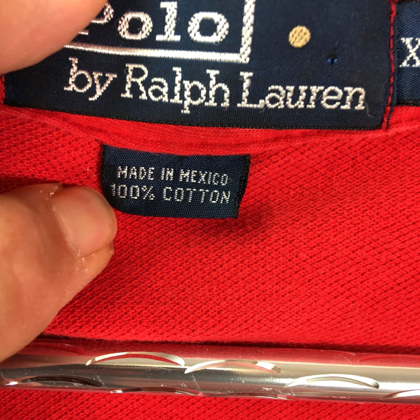 Polo Ralph Lauren Polo Ralph Lauren Polo Mens Collared Short Sleeve Casual Red XXL Shirt Size US XXL / EU 58 / 5 - 5 Thumbnail